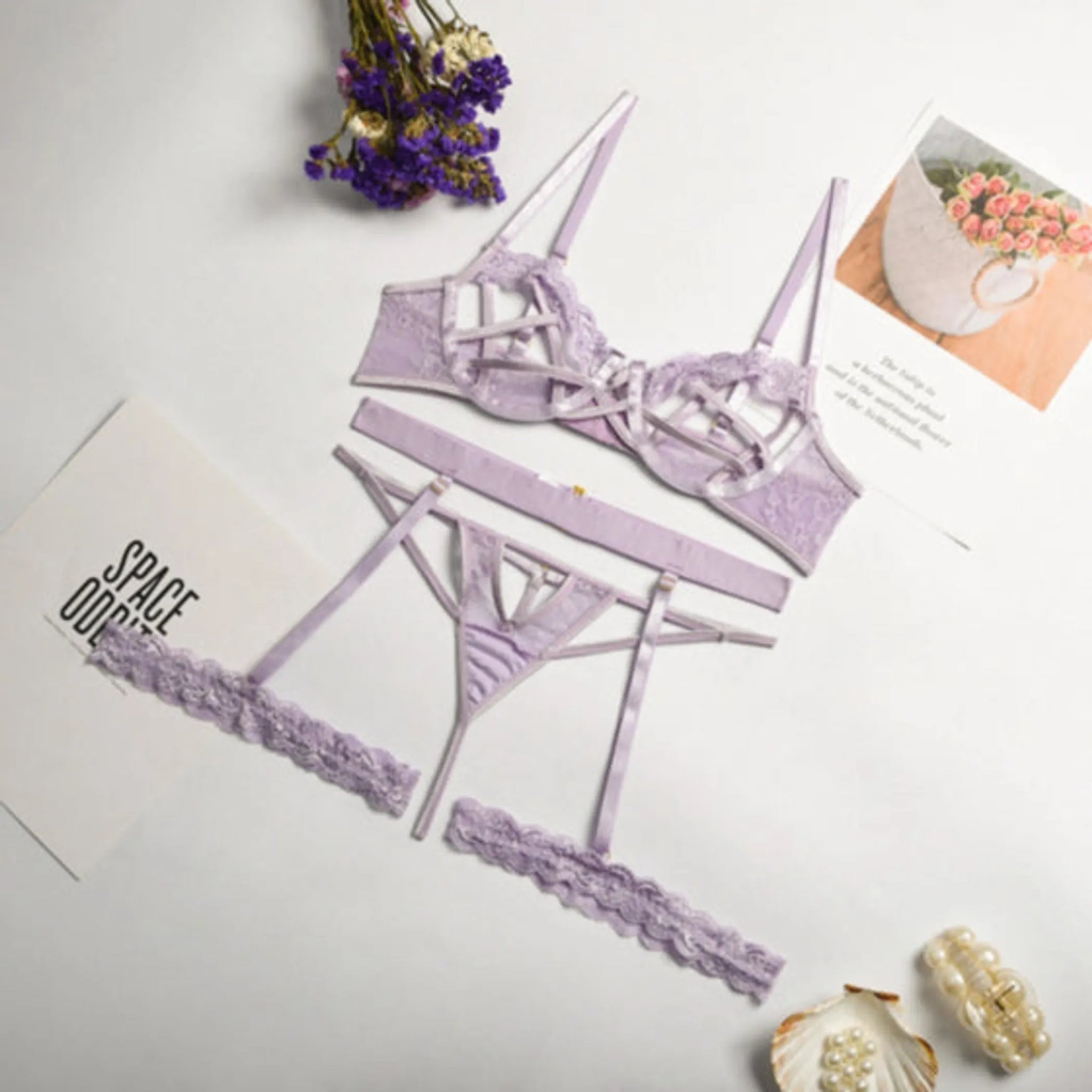 Isabella Sexy Lace Lingerie Set