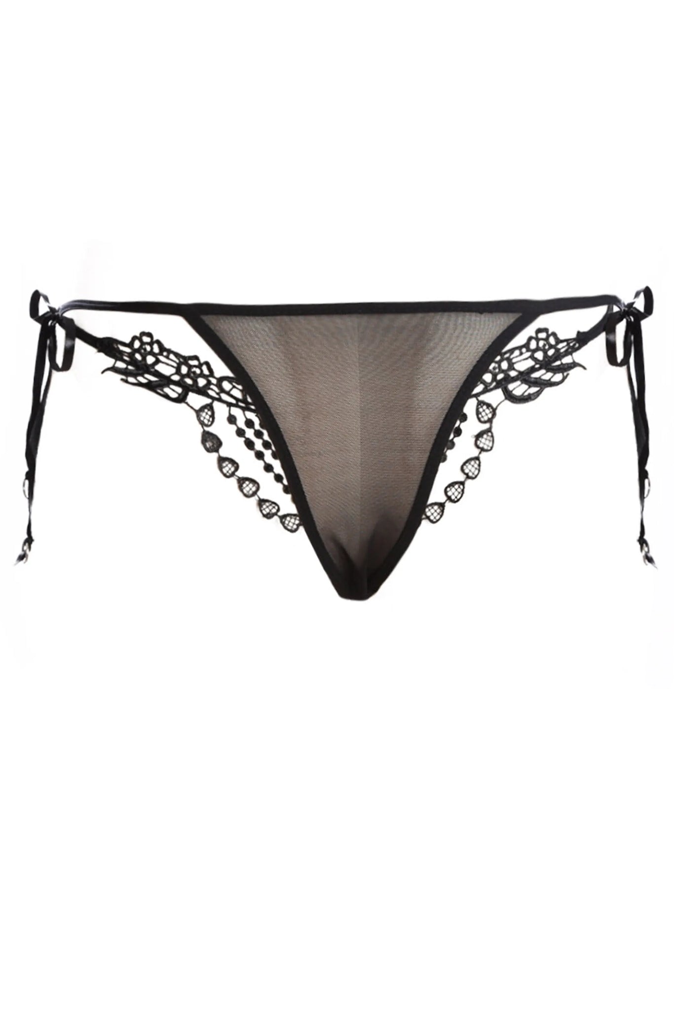 Beaded Embroidery Thong