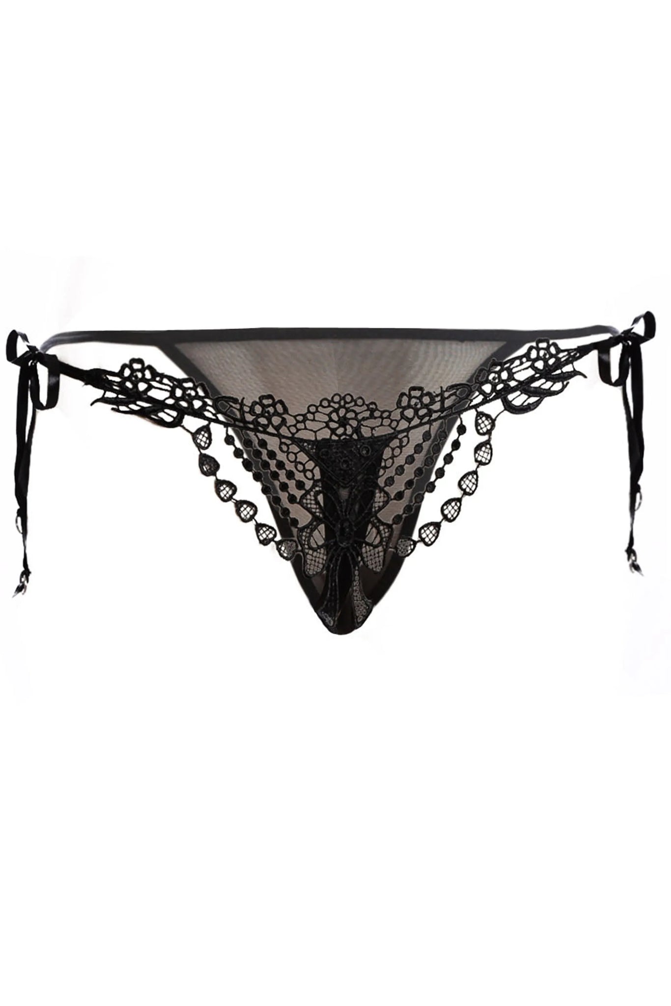 Beaded Embroidery Thong