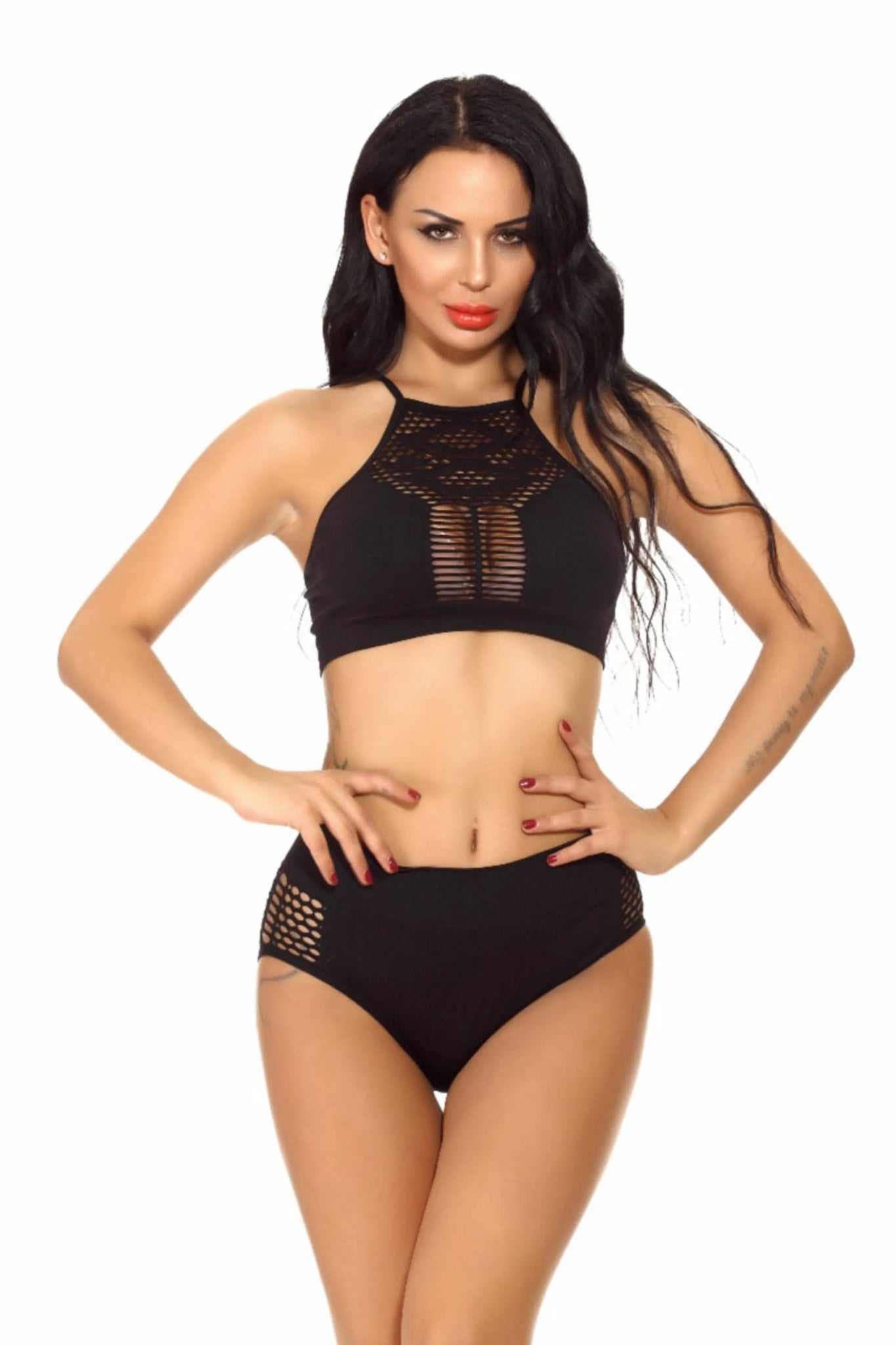 Sexy Elastic Lingerie Set (2 Pieces)