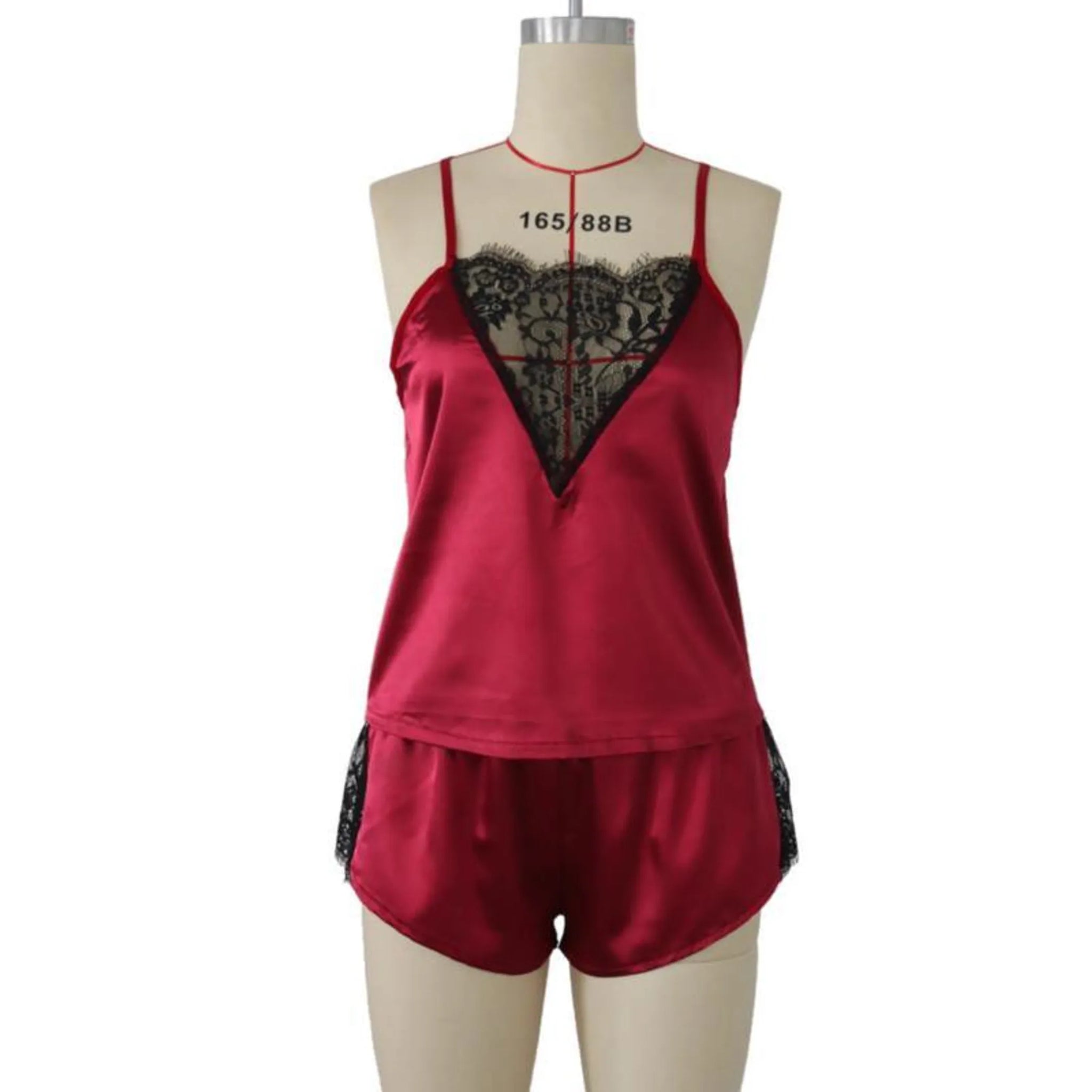Oakley Lace Silk Nightwear Set