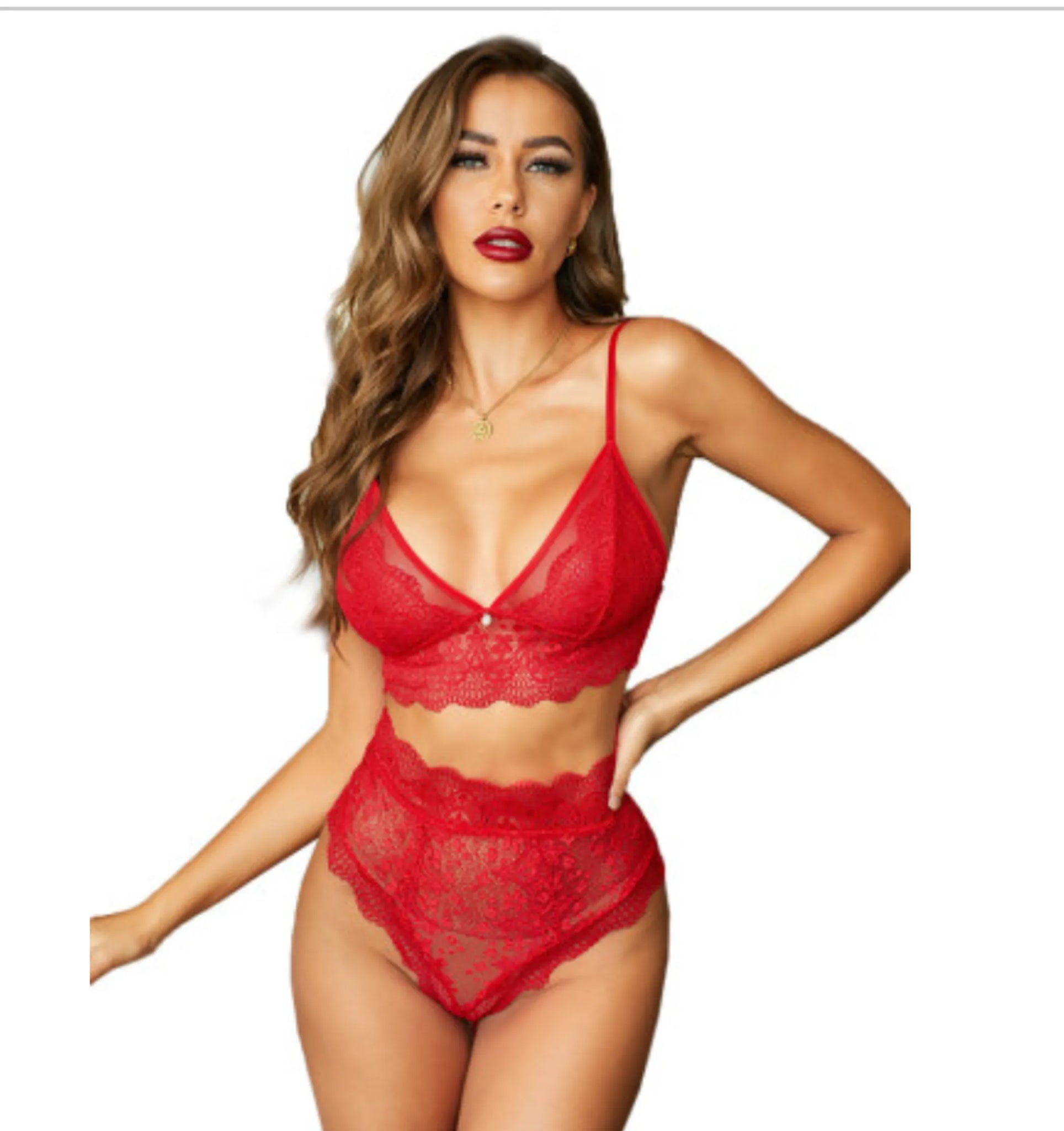 2-Piece Lace Lingerie Set