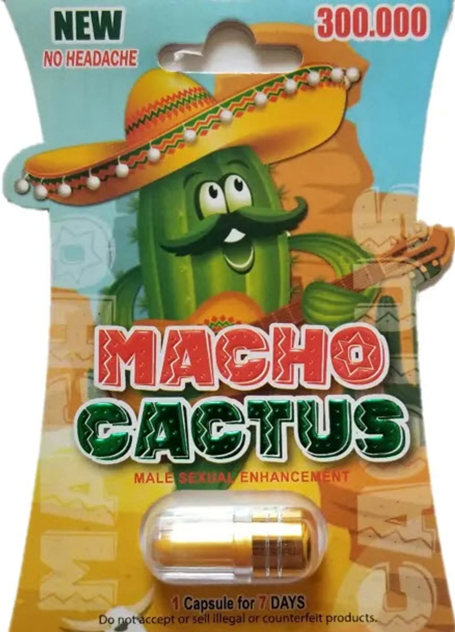 Macho Cactus Capsule