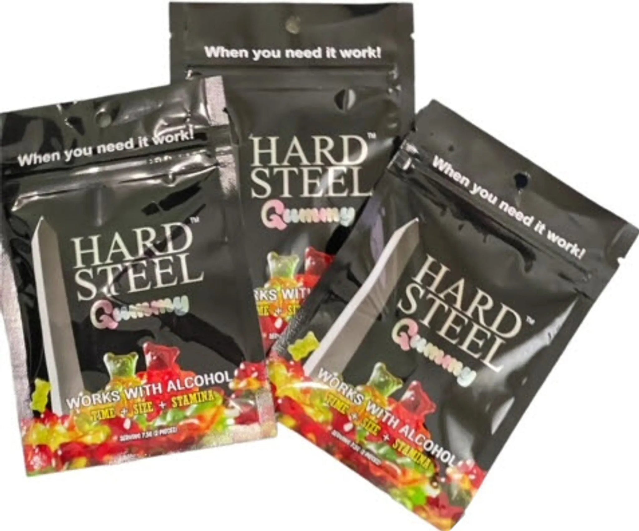 Hard Steel Gummy - Libido Drops™