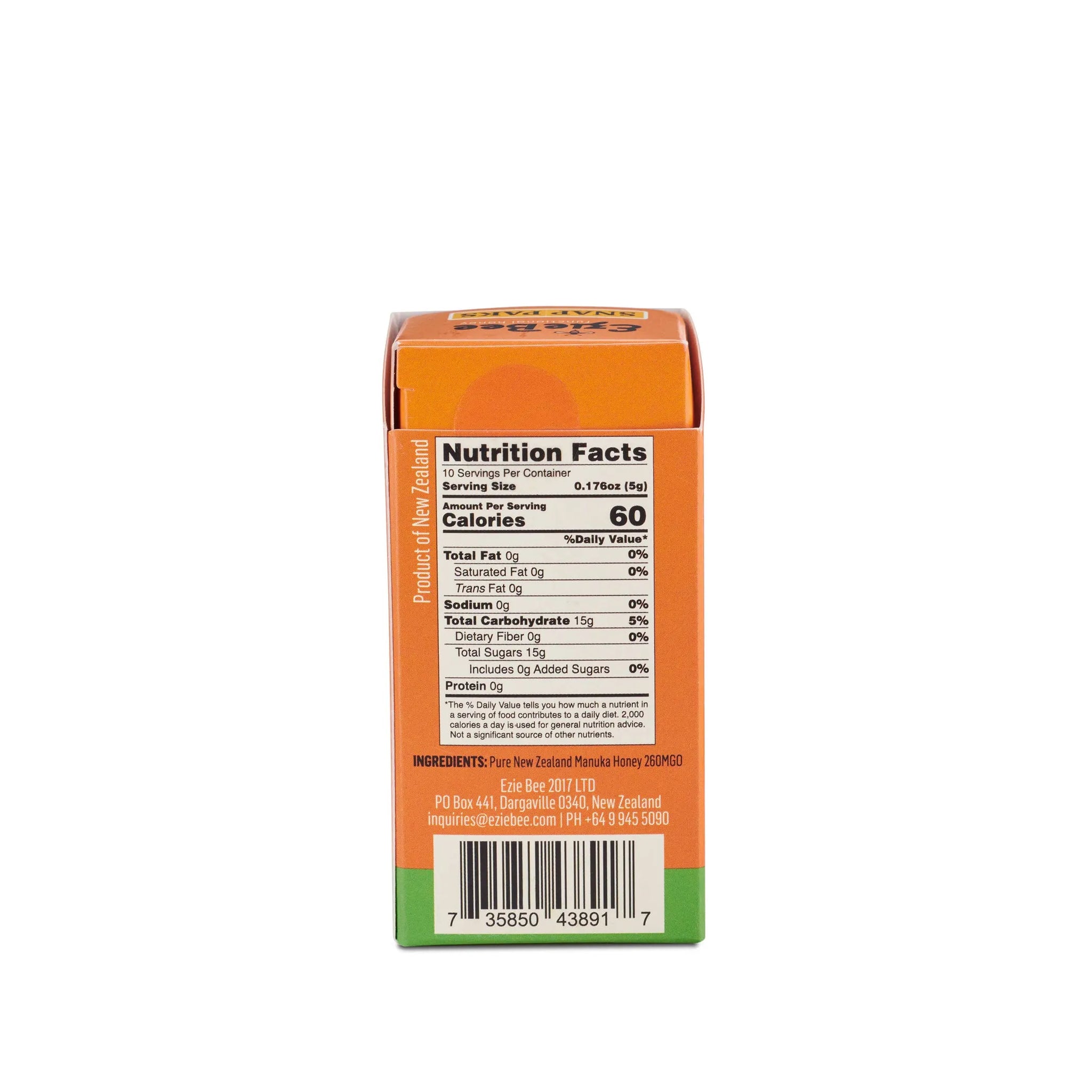 Manuka Honey 10+ 260MGO (Snap Packs)