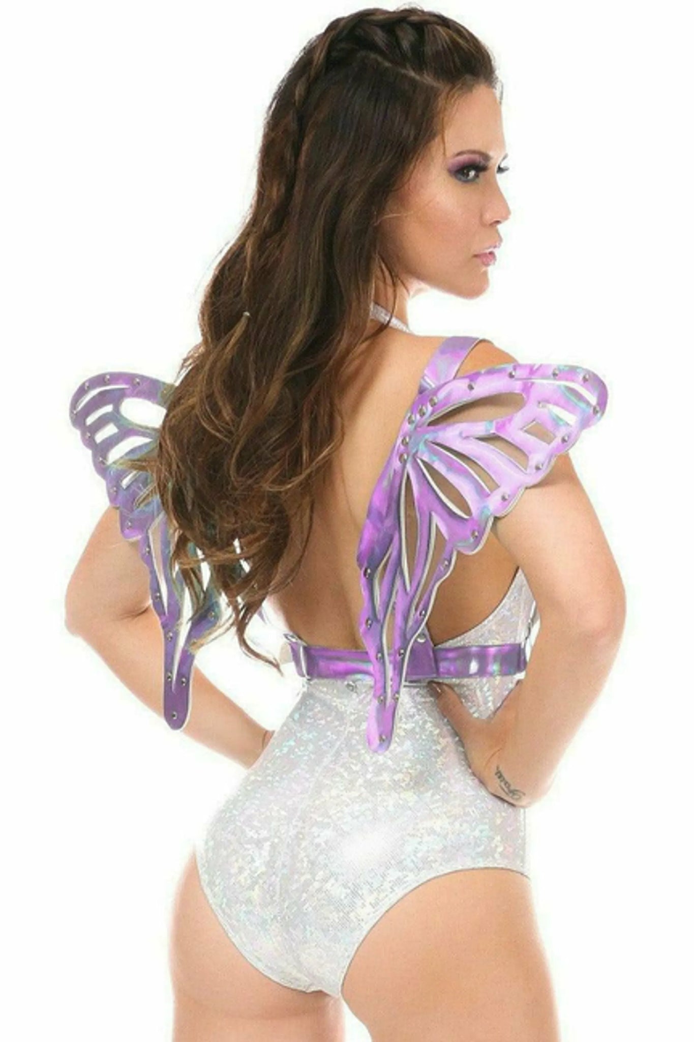 Holo Large Butterfly Wing Body Harness