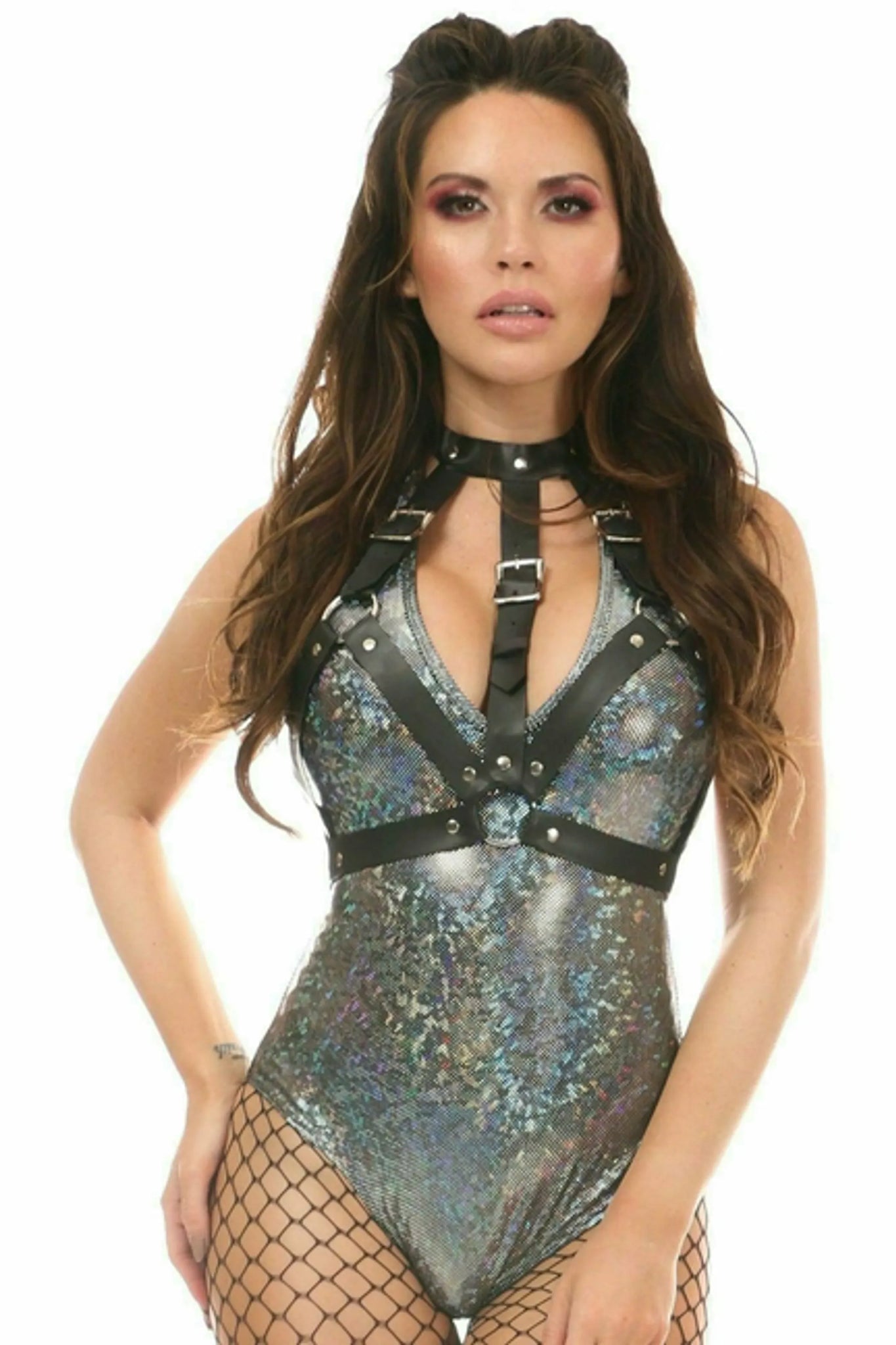 Vegan Leather Body Harness - Pack Of: 1