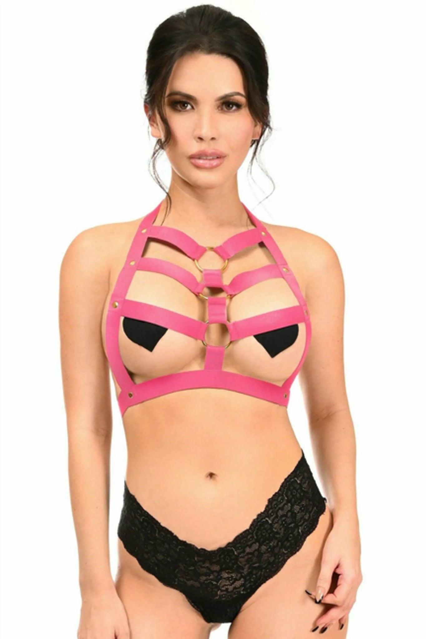 Stretchy Body Harness with Hardware - Pack Of: 1