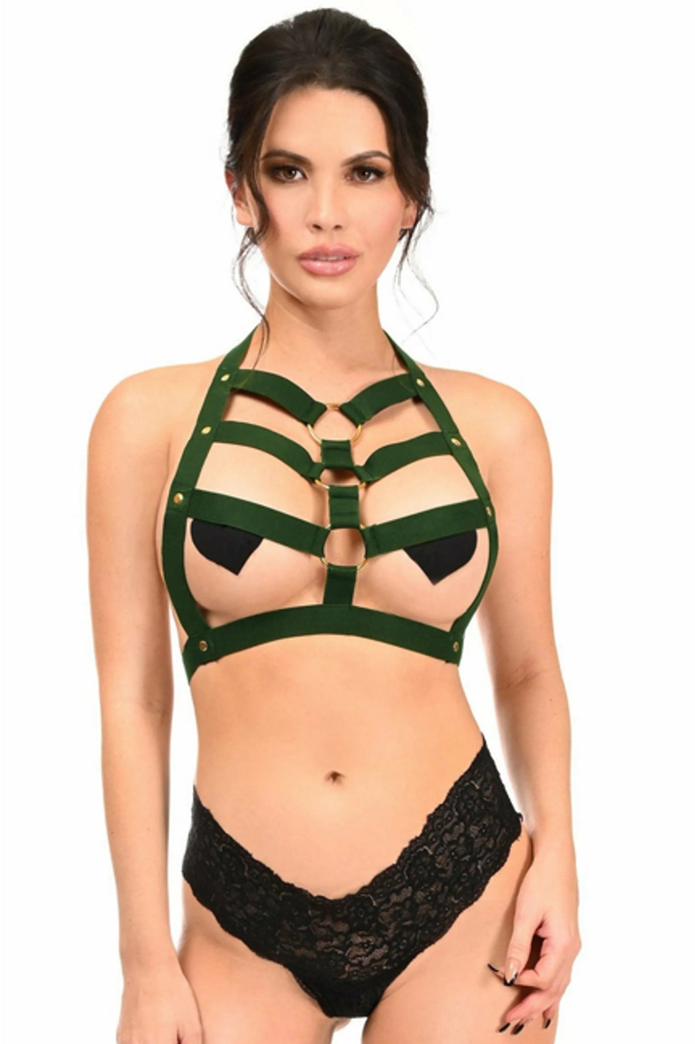Stretchy Body Harness with Hardware - Pack Of: 1