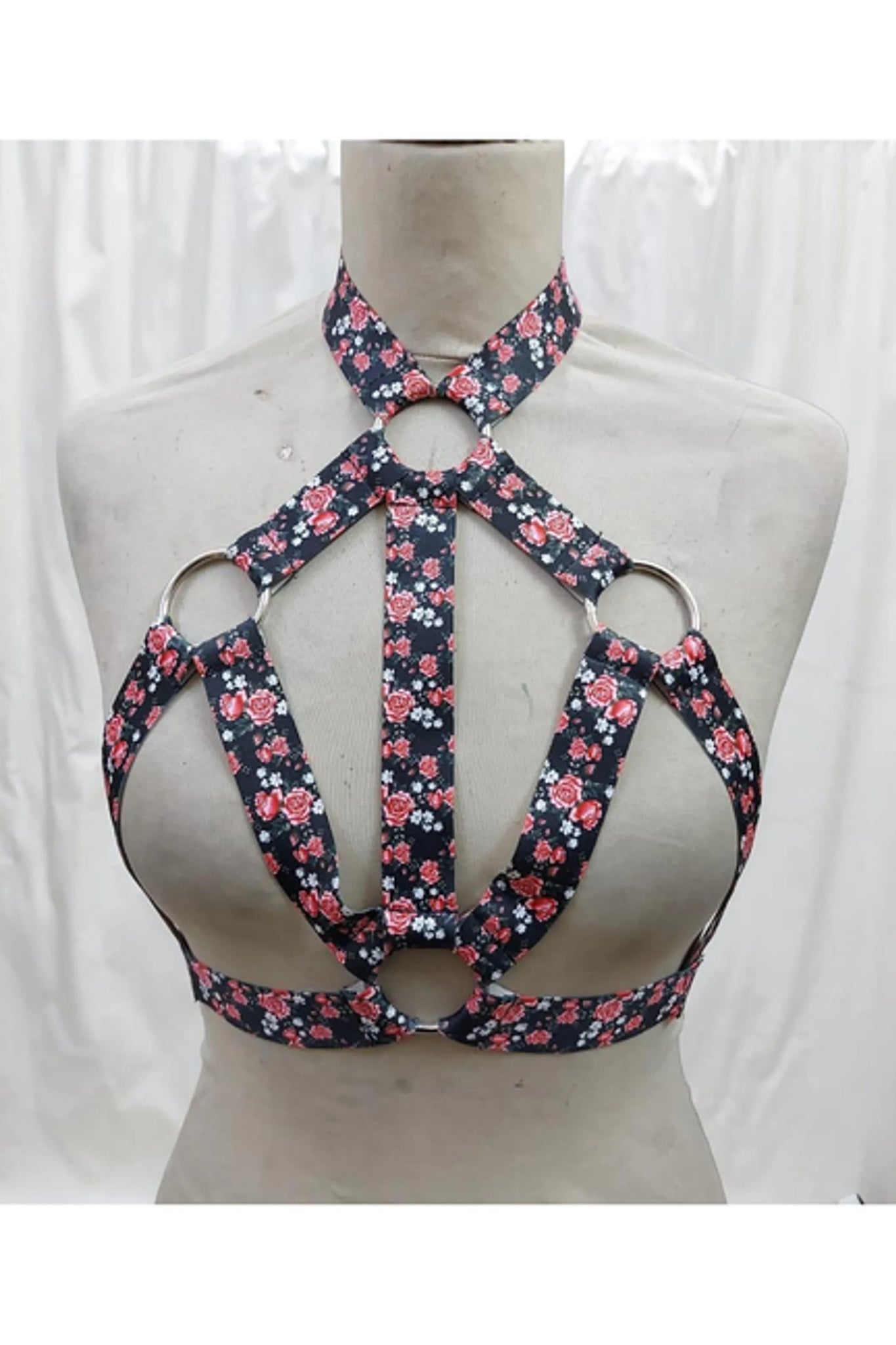 Stretchy Body Harness with Hardware - Pack Of: 1