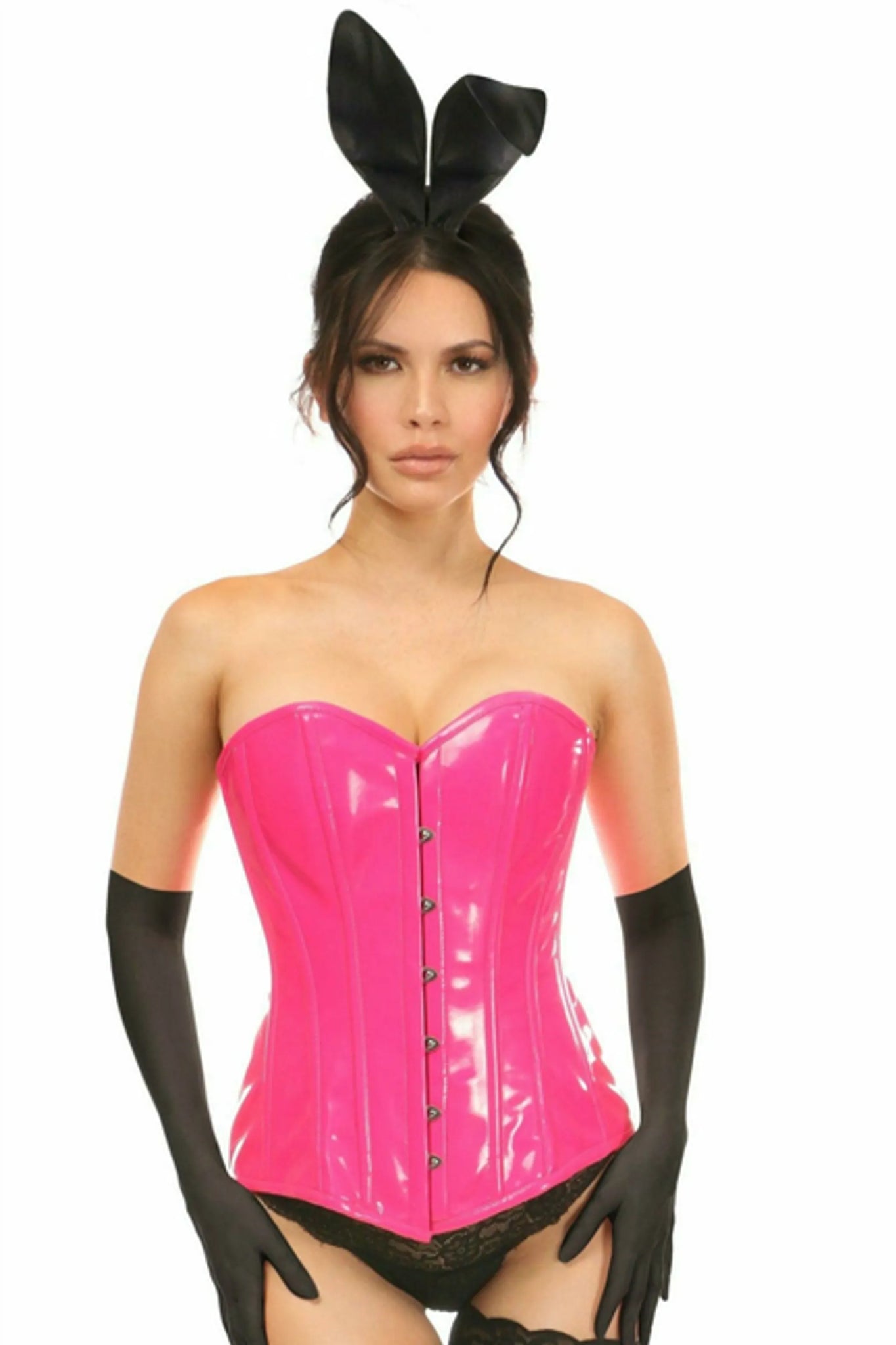 Lavish Patent Bunny Corset Costume