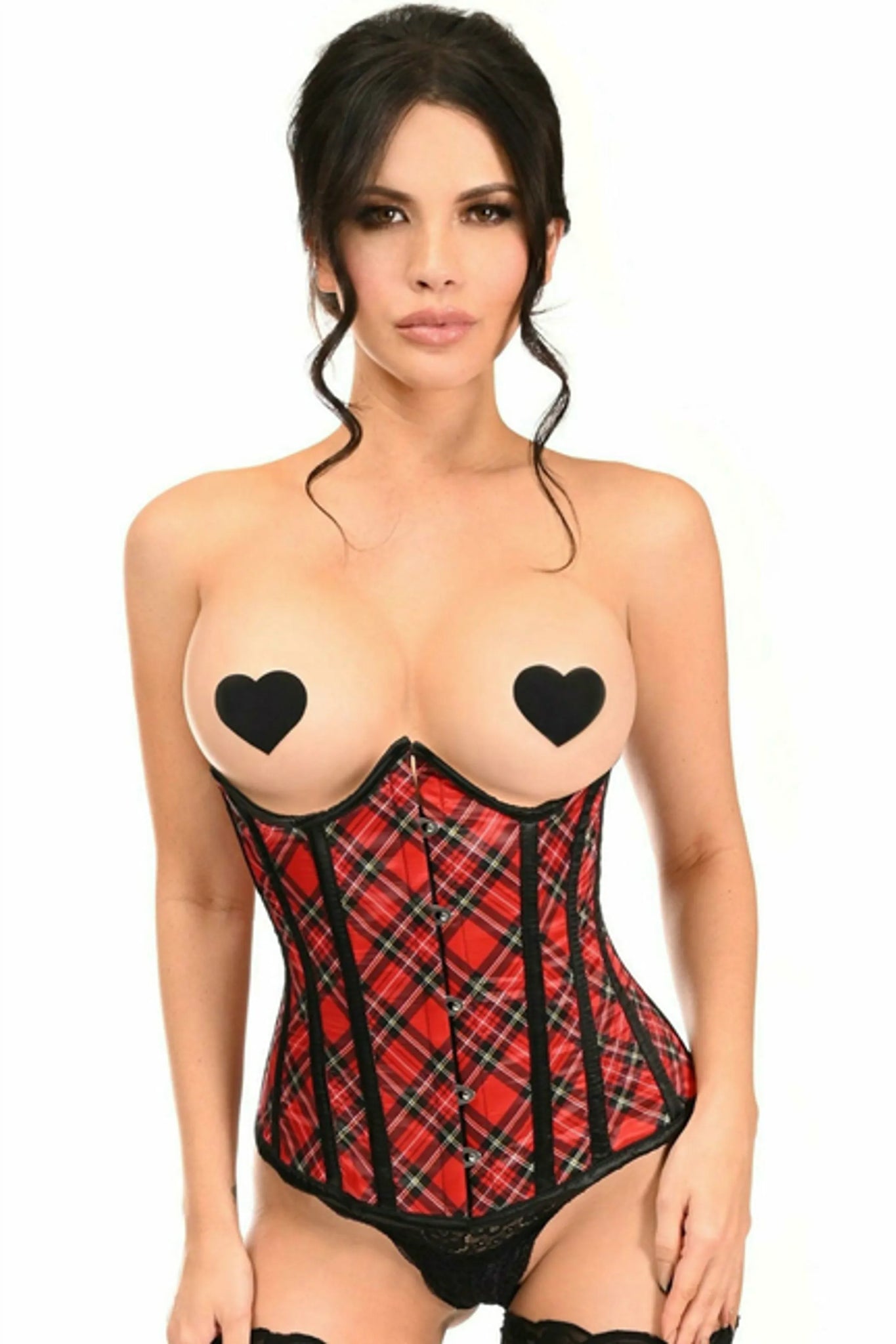 Lavish Open Cup Underwire Underbust Corset