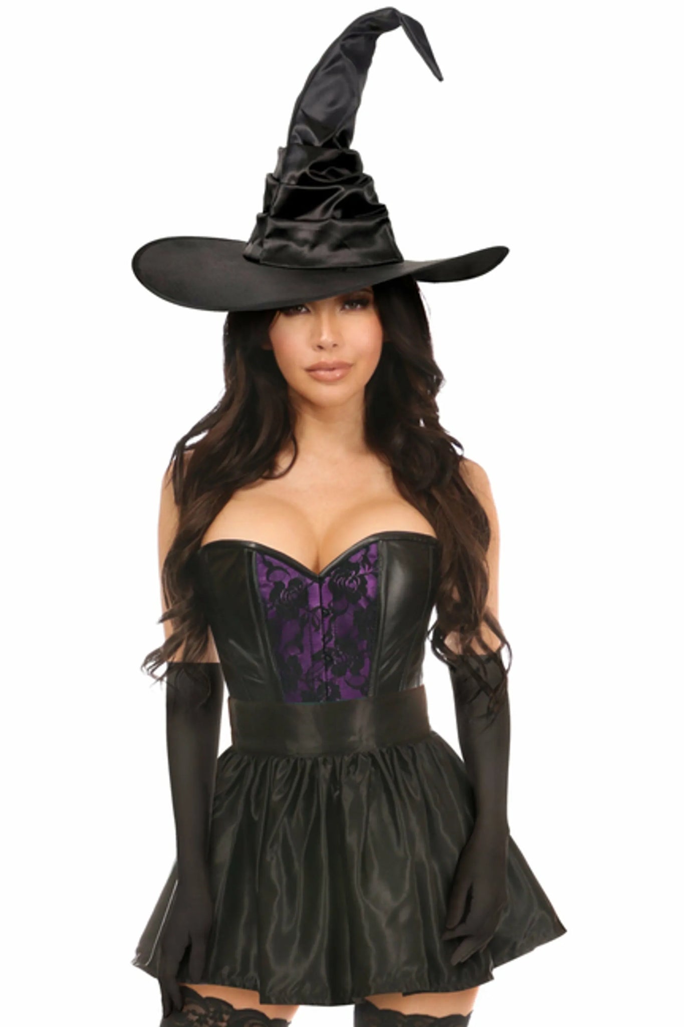 Lavish Lace Witch Corset Costume