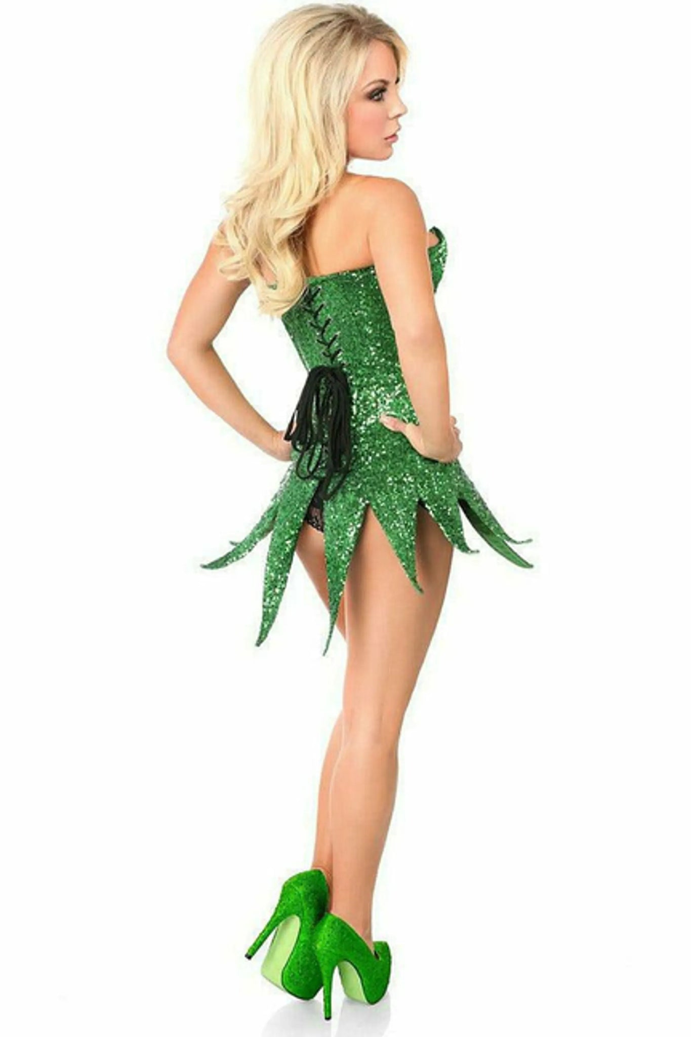 Top Drawer Sequin Steel Boned Corset Dress