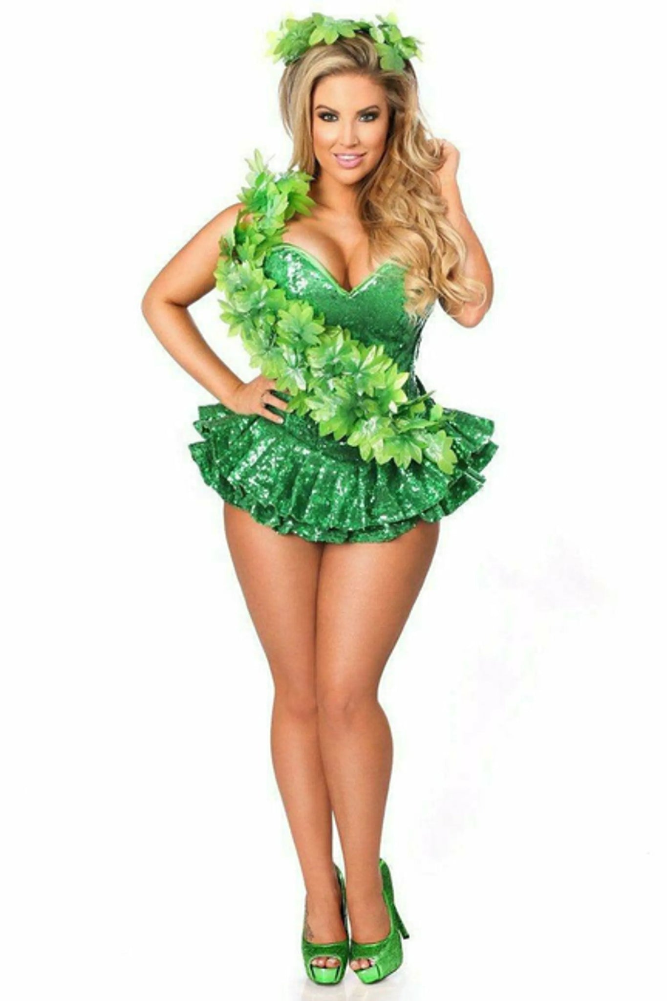 Top Drawer Premium Ivy Vixen Corset Costume