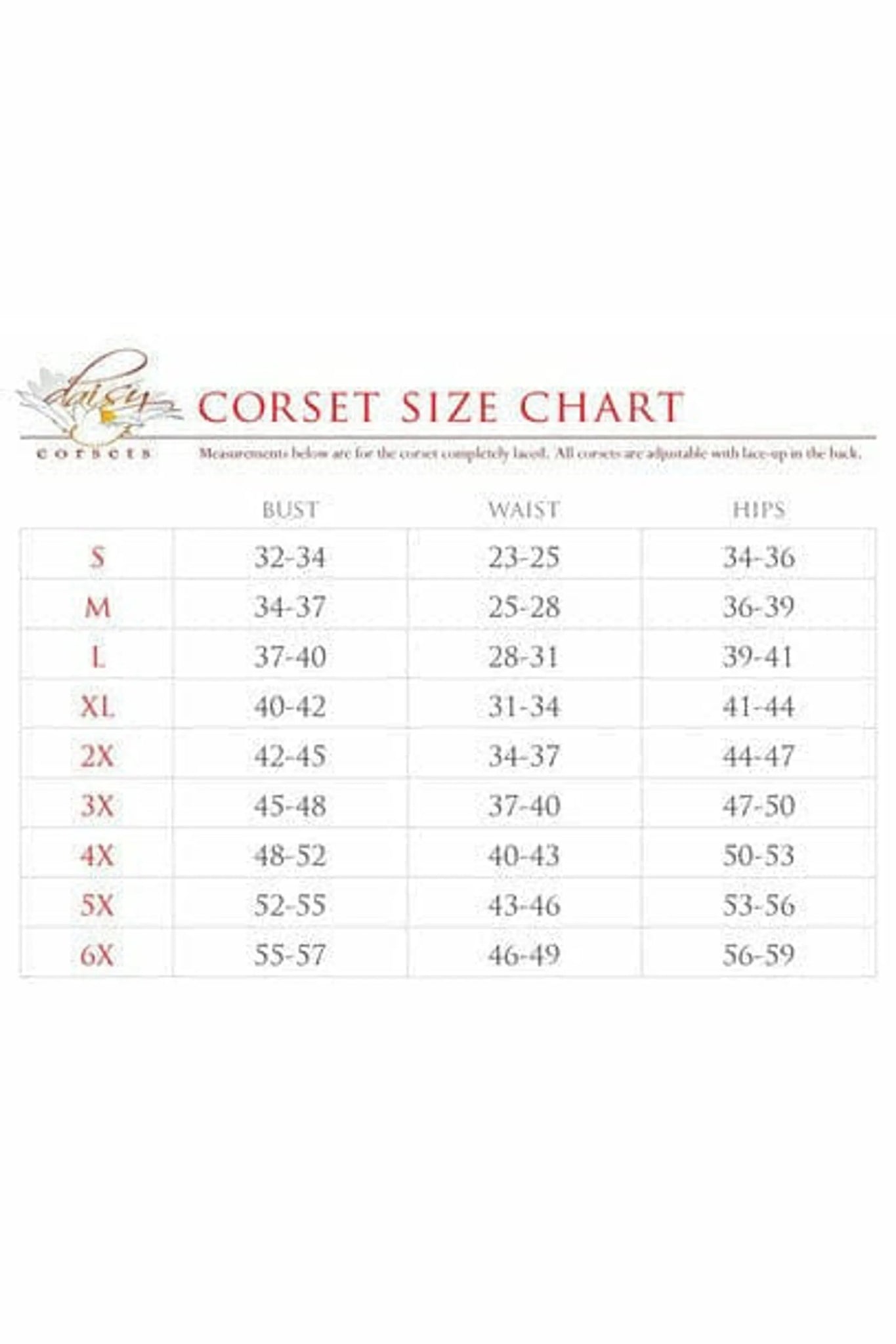 Top Drawer Premium Cop Corset Costume