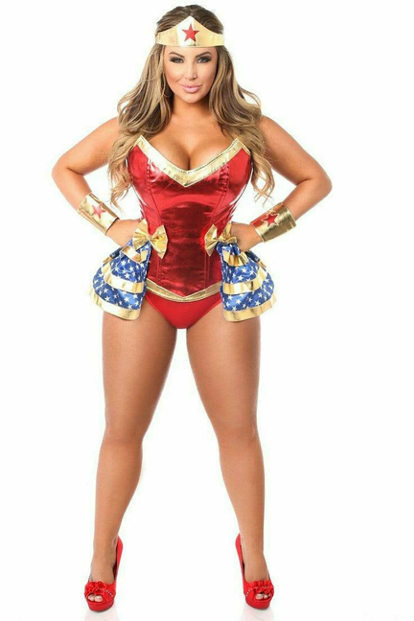 Top Drawer Premium Superhero Corset Costume
