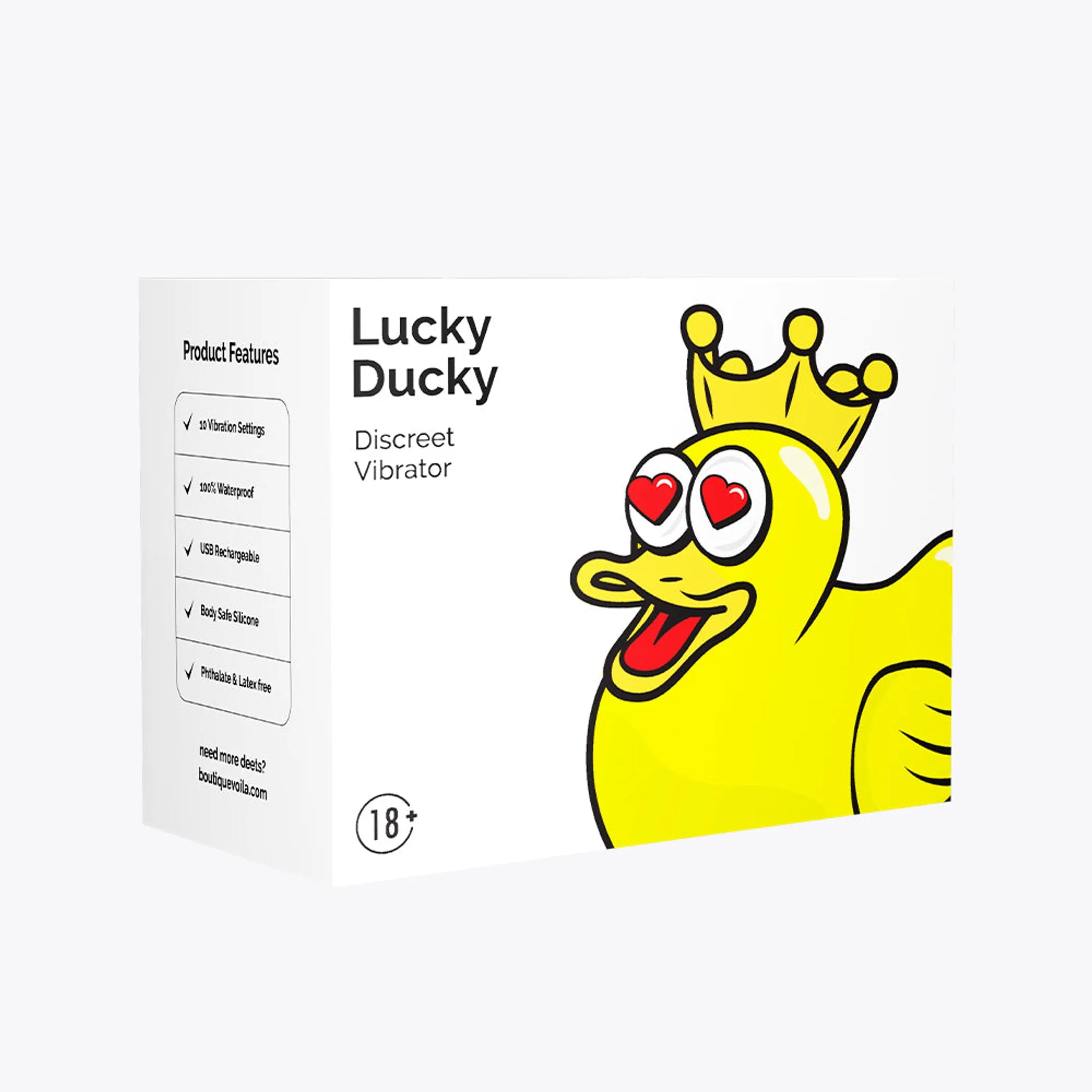 Waterproof Lucky Ducky Vibrator for Bath & Shower Play