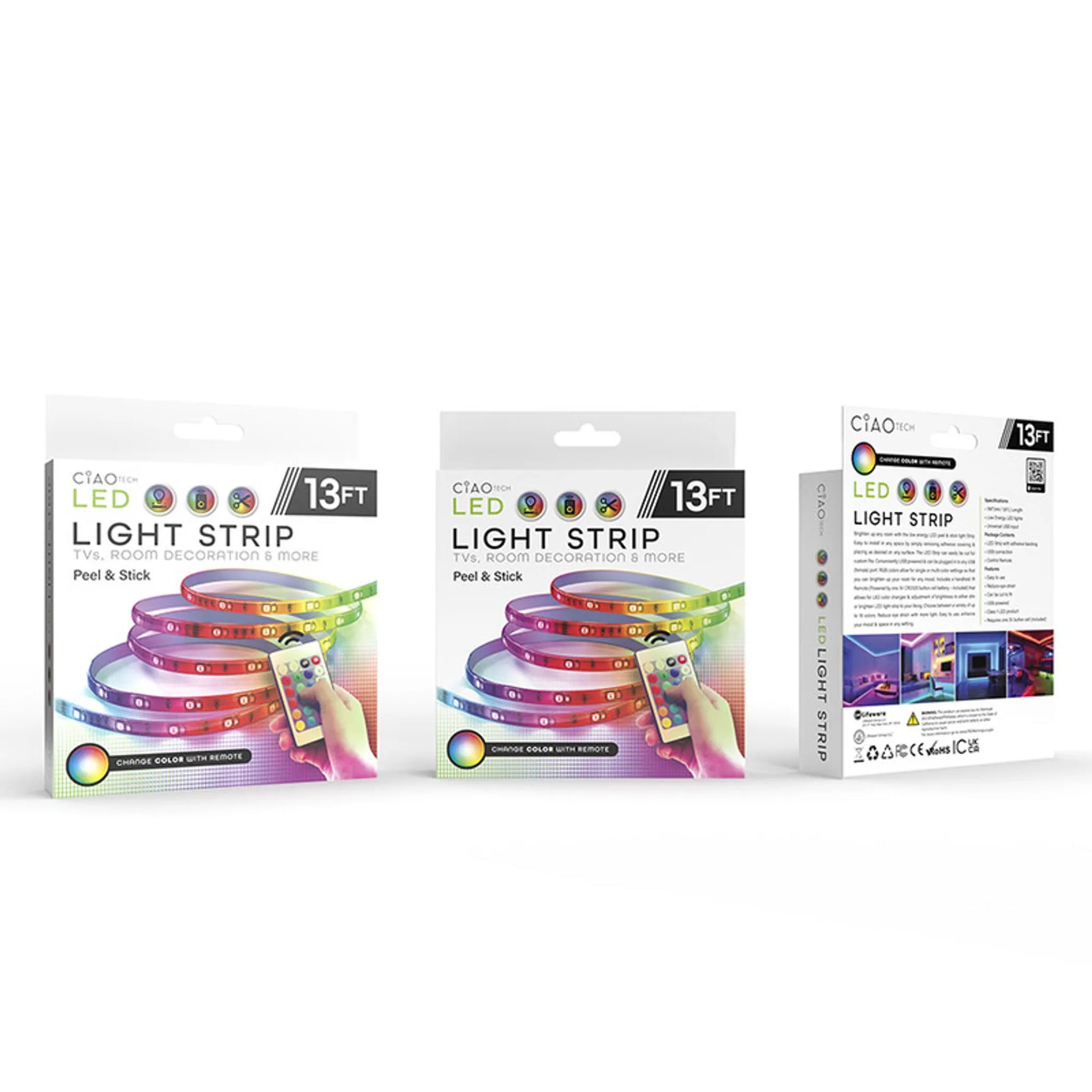LED RGB 4 Meter (13 Ft) Strip Light with Remote