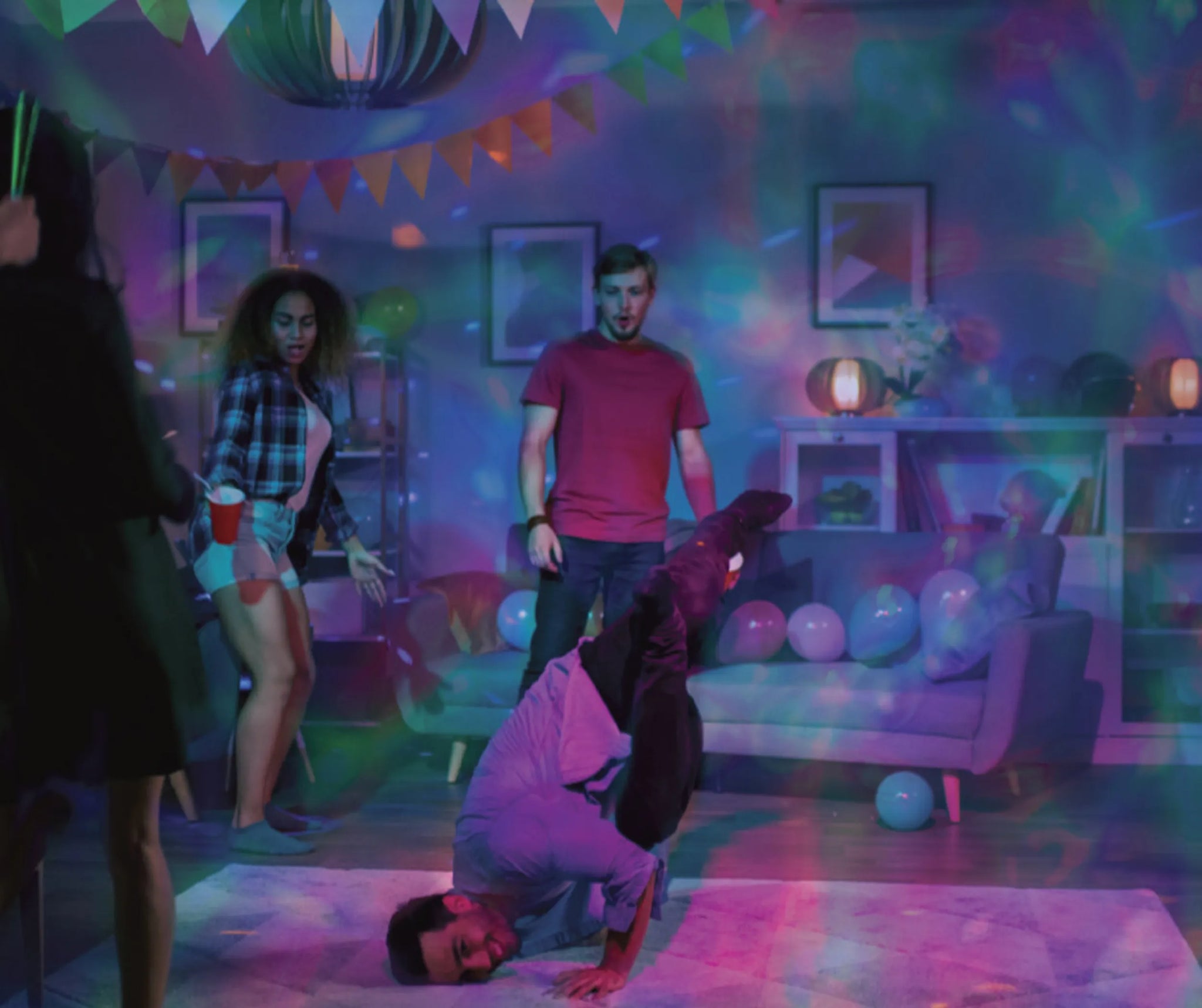 RGB LED Disco Light Bulb