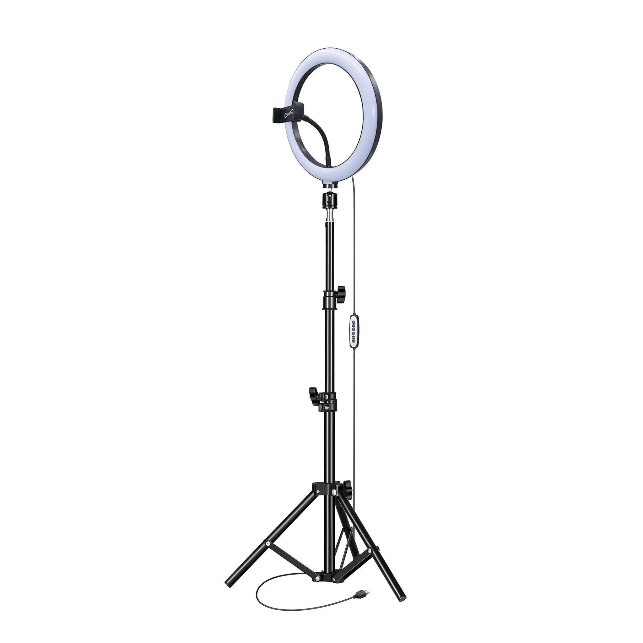 PRO Live Stream 10" LED Selfie Ring Light with RGB (SC-1630RGB)