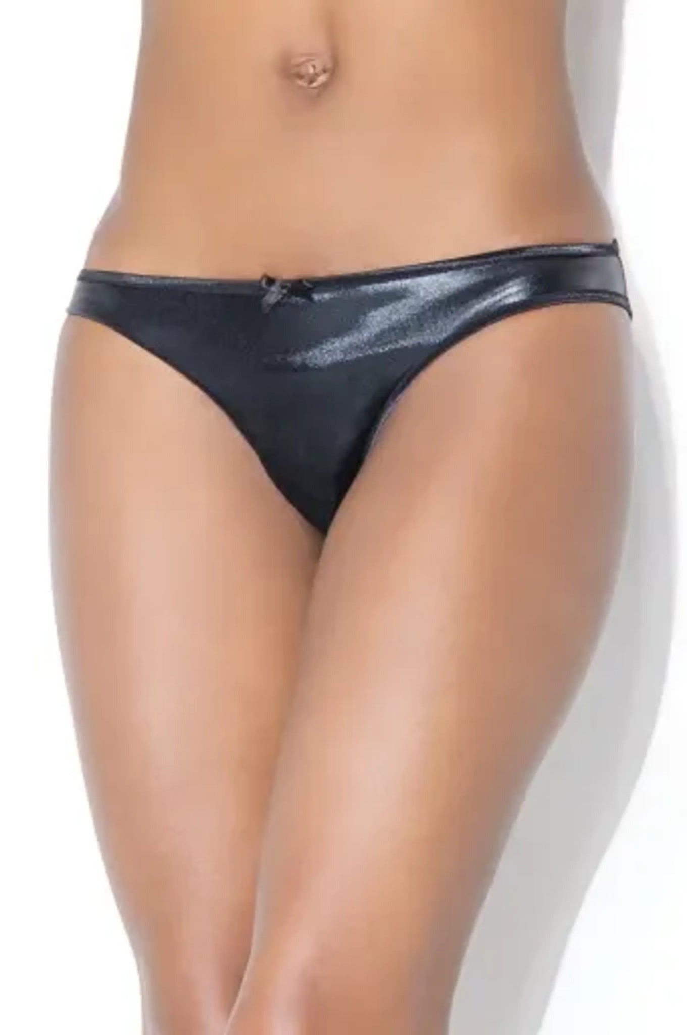 Coquette Crotchless Panty - Color: Black | Pack Of: 1 | Style: Legacy