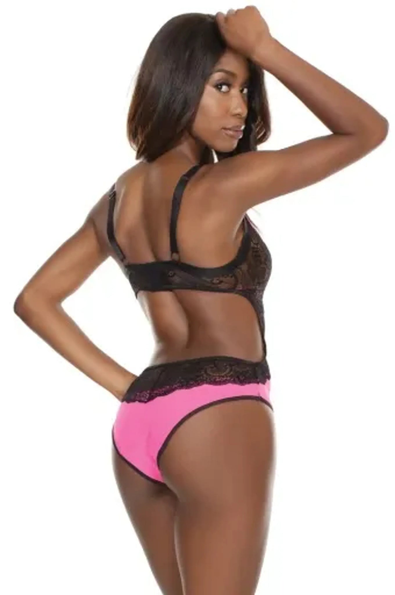 Coquette Crotchless Teddy