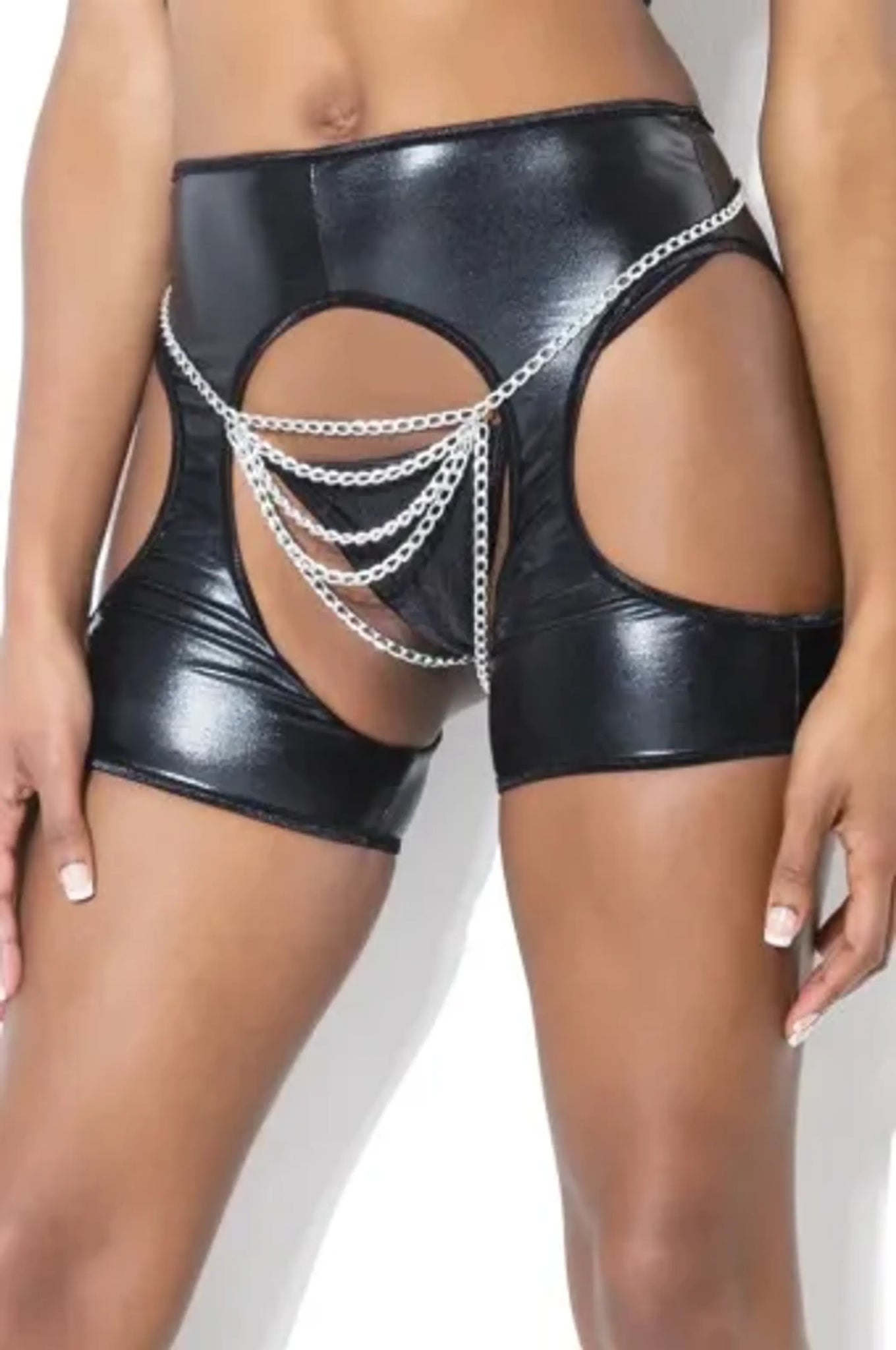 Coquette Wetlook Booty Chaps
