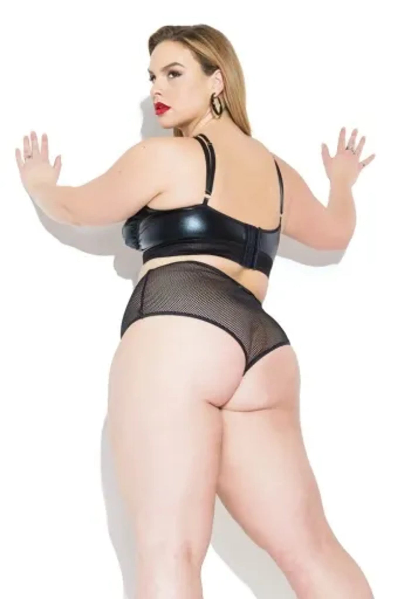 Coquette Wetlook Bra - Color: Black | Pack Of: 1 | Style: Clothing