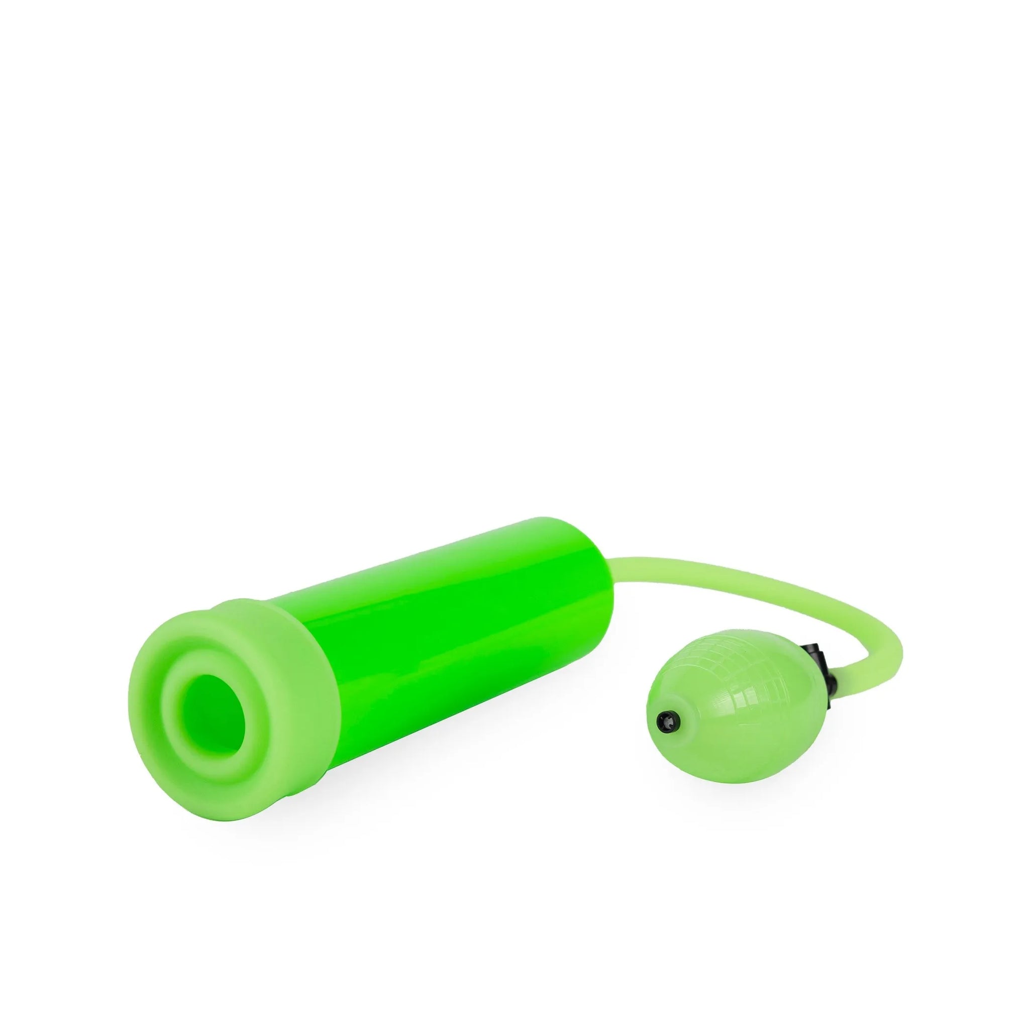 Glow-in-the-Dark Penis Pump with 8.5-Inch Insertable Length
