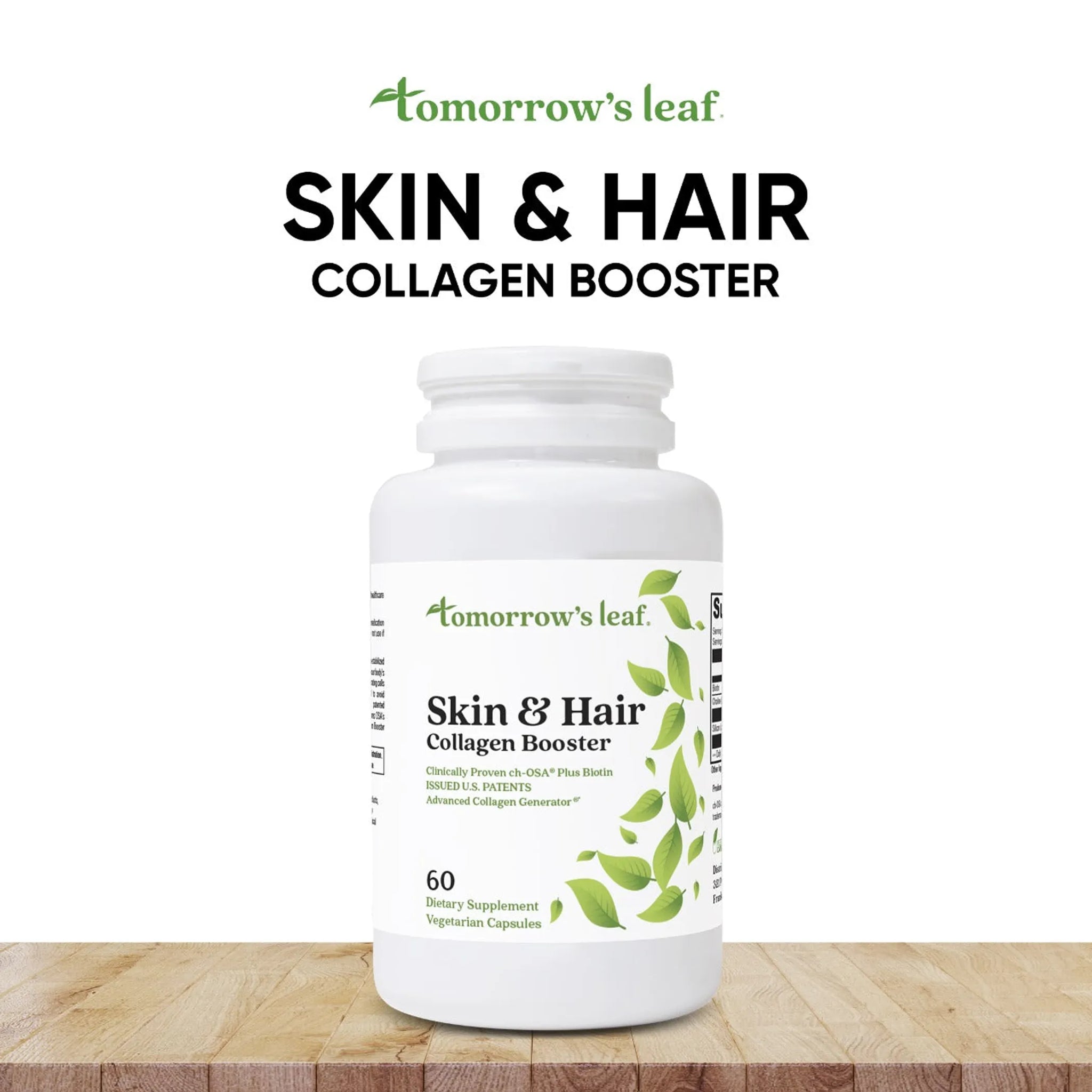 Tomorrow's Leaf Skin & Hair Collagen Booster