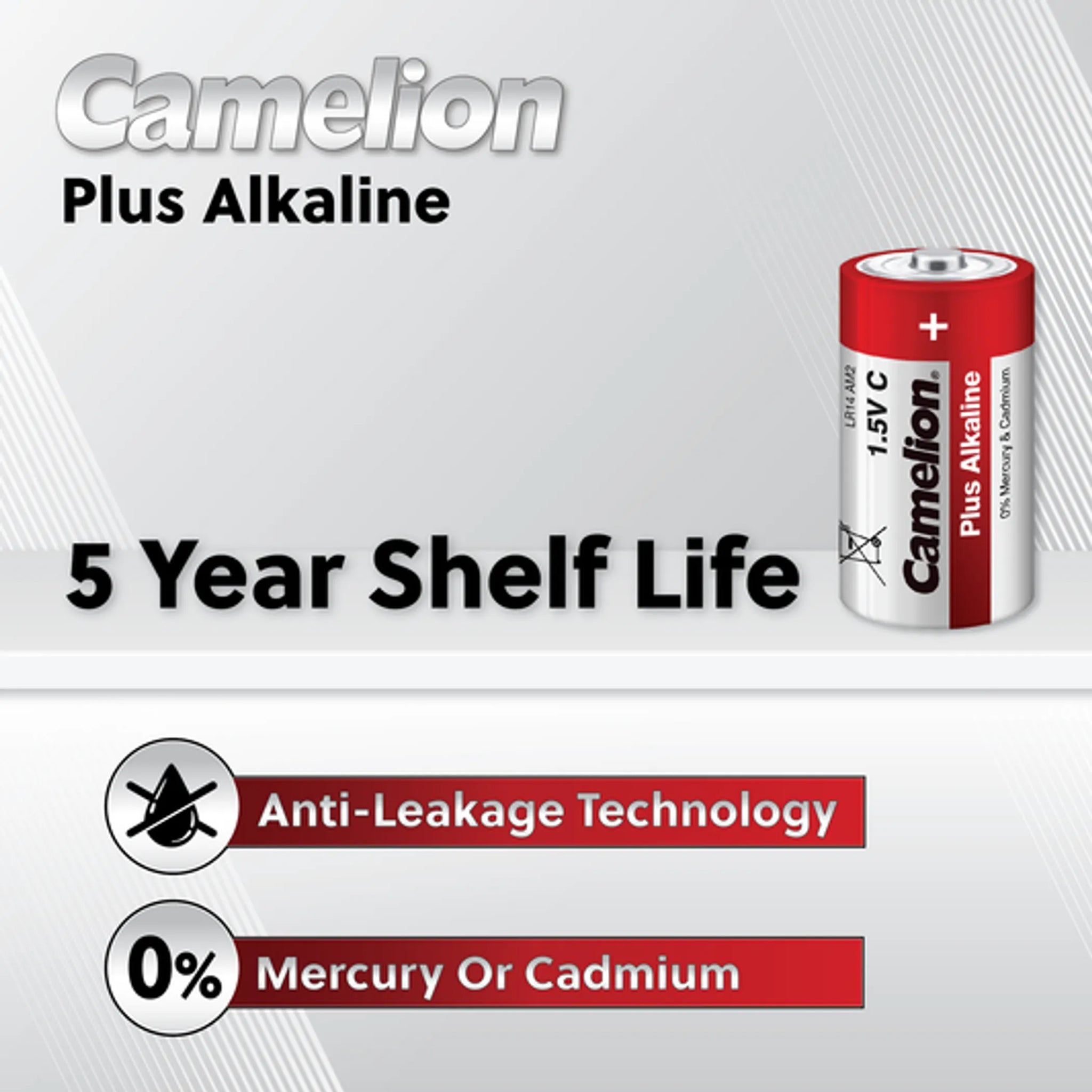 Camelion 9V 1.5V Alkaline Plastic Tub 12 Count (2 x 6Ct)