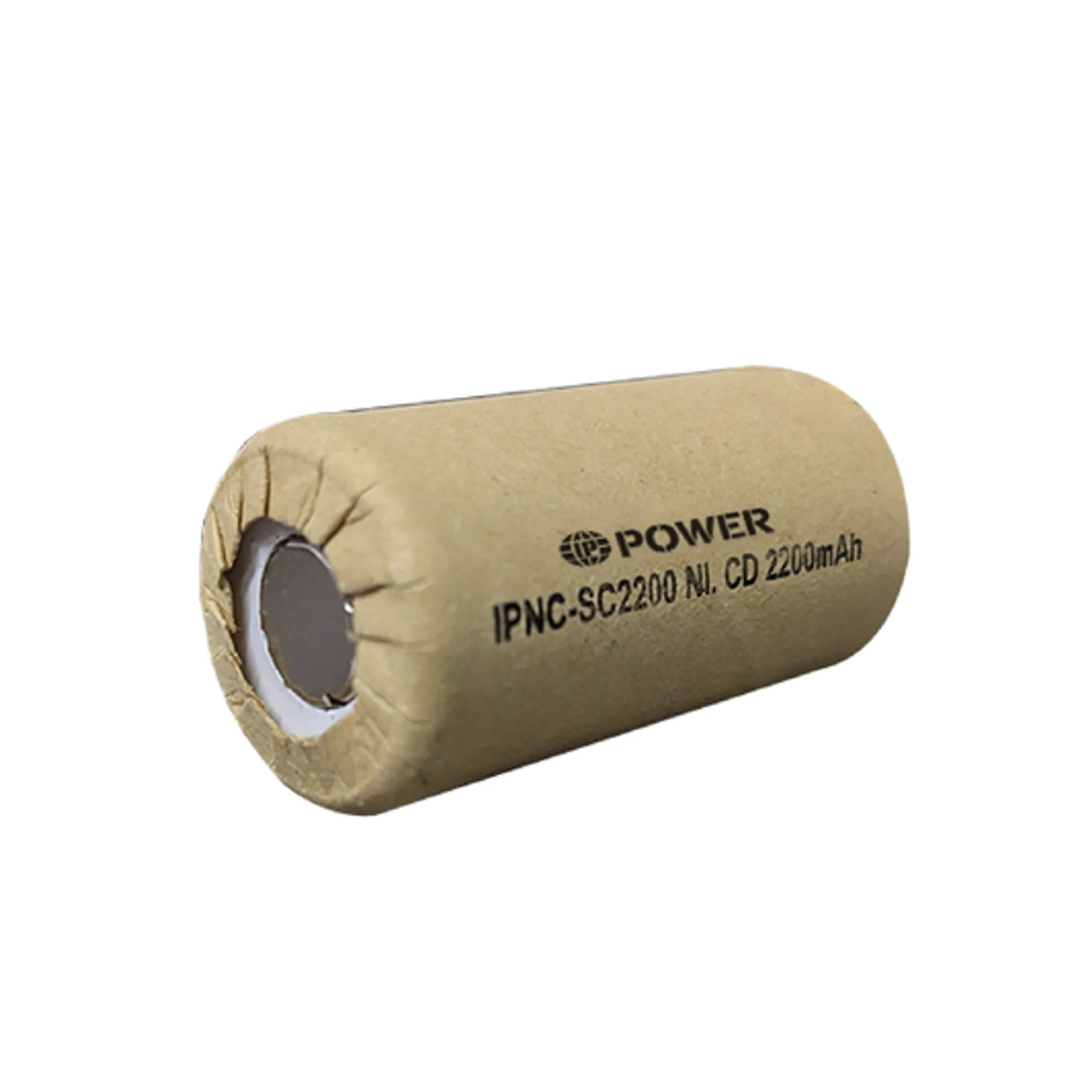 IP Power Sub C Ni-Cd 2200mAh 1.2V Flat Top Battery  - 4 Pack