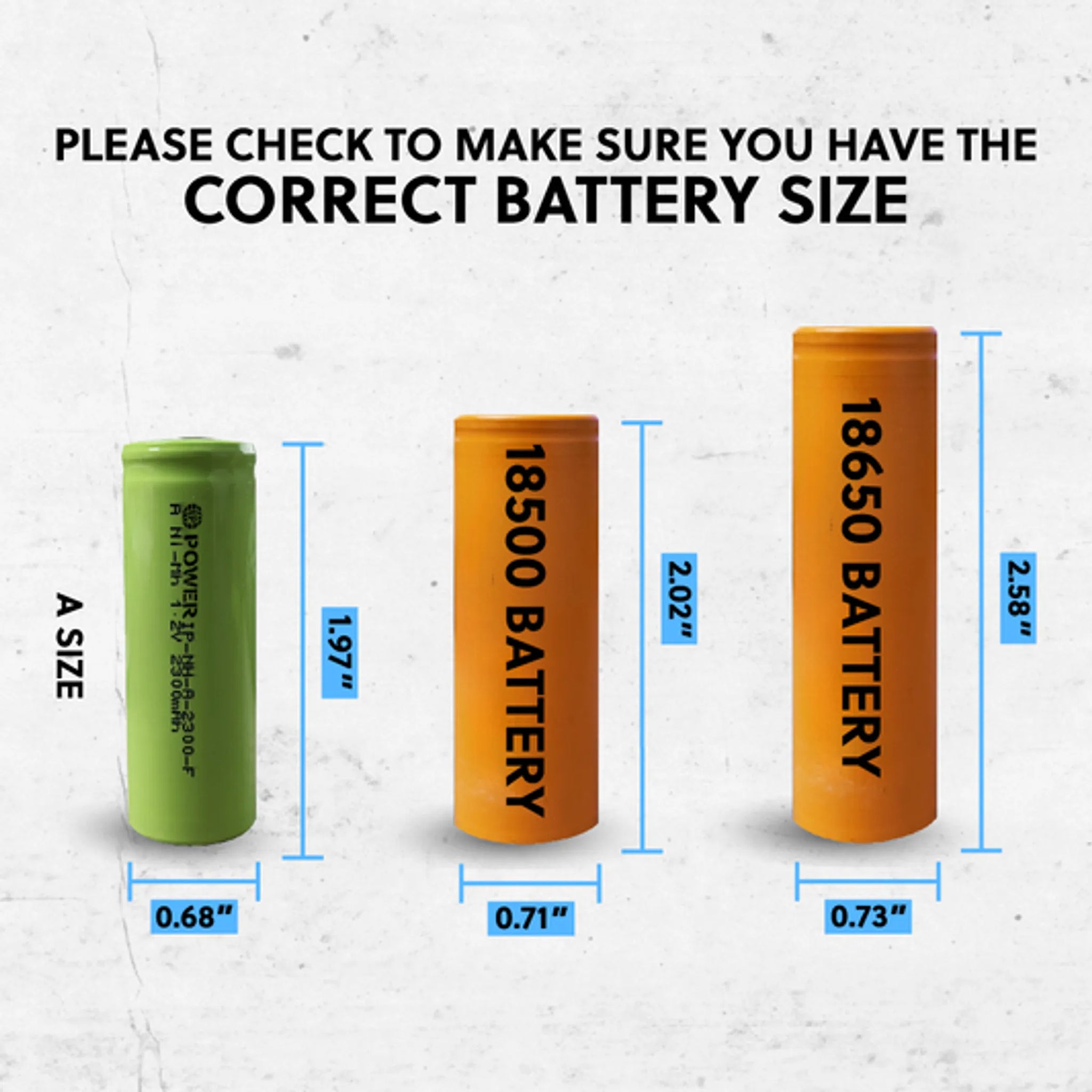 IP Power Ni-Mh A 2300mAh 1.2V Rechargeable Flat Top Battery - 4 Pack