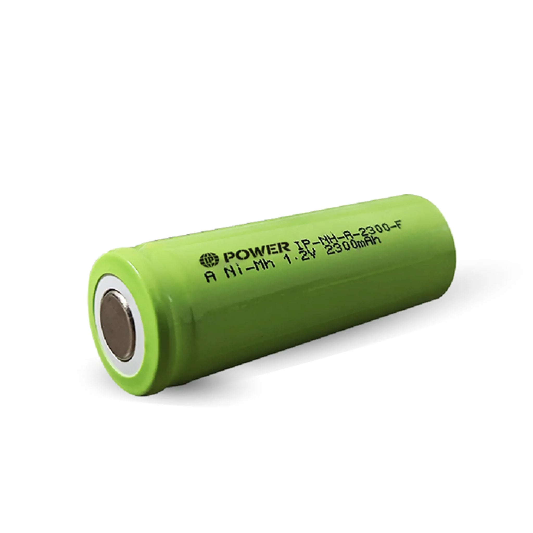 IP Power Ni-Mh A 2300mAh 1.2V Rechargeable Flat Top Battery - 4 Pack