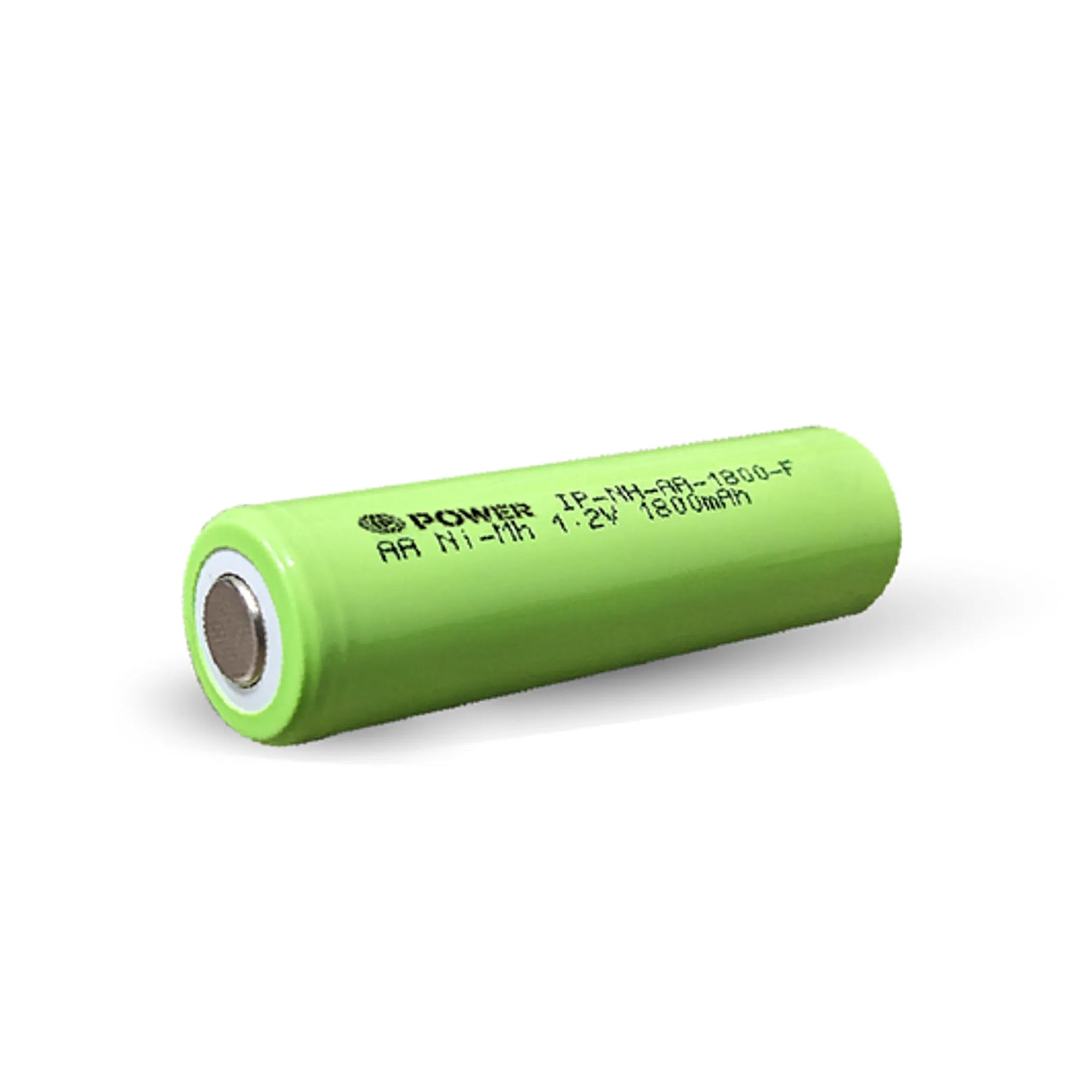 IP Power Ni-Mh AA 1800mAh 1.2V Rechargeable Flat Top - 4 Pack