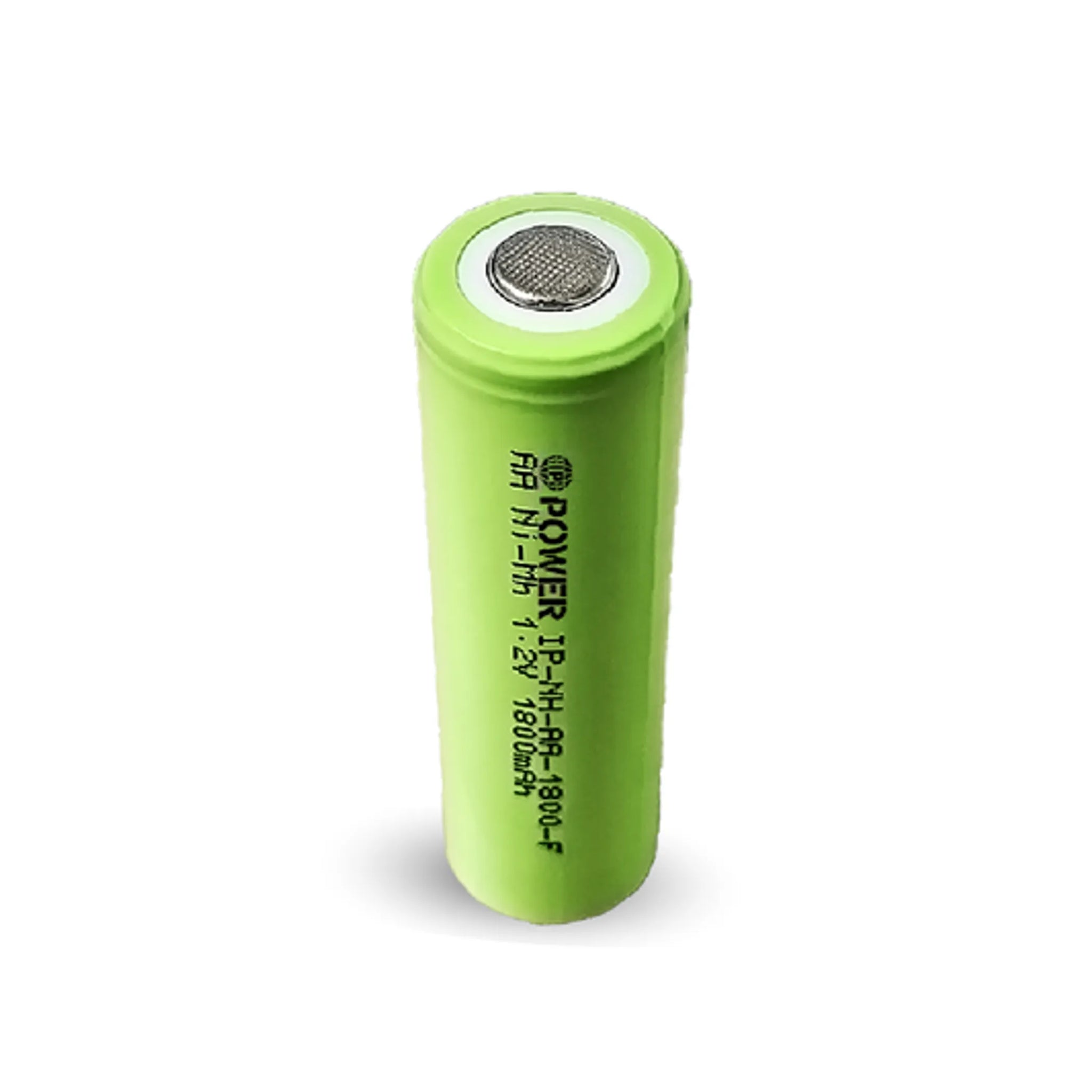 IP Power Ni-Mh AA 1800mAh 1.2V Rechargeable Flat Top - 4 Pack