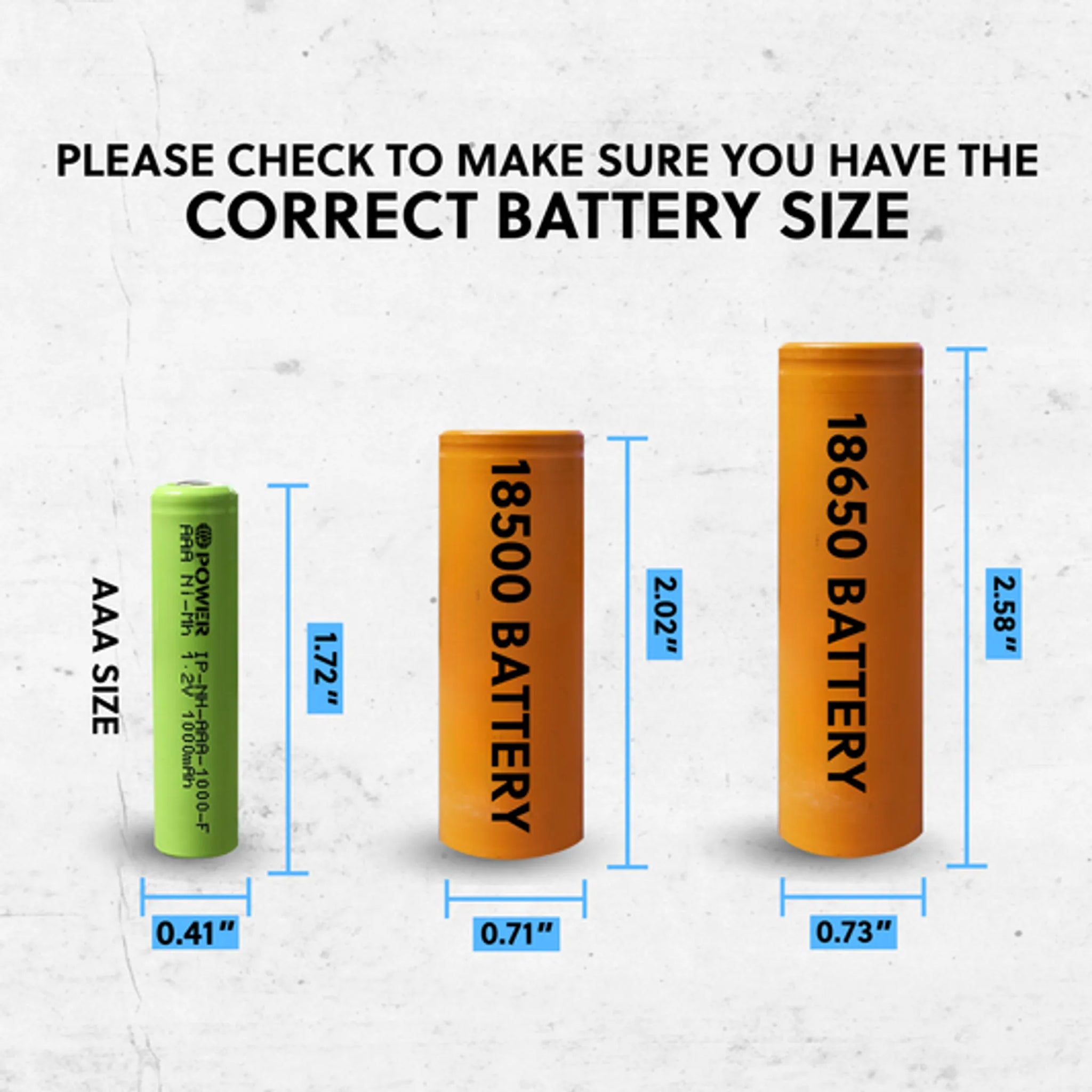 IP Power Ni-Mh AAA 1000mAh 1.2V Rechargeable Flat Top Battery - 4 Pack