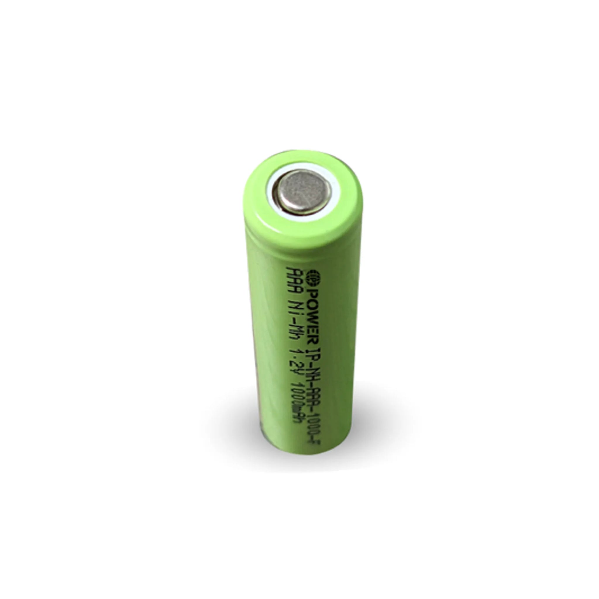 IP Power Ni-Mh AAA 1000mAh 1.2V Rechargeable Flat Top Battery - 4 Pack
