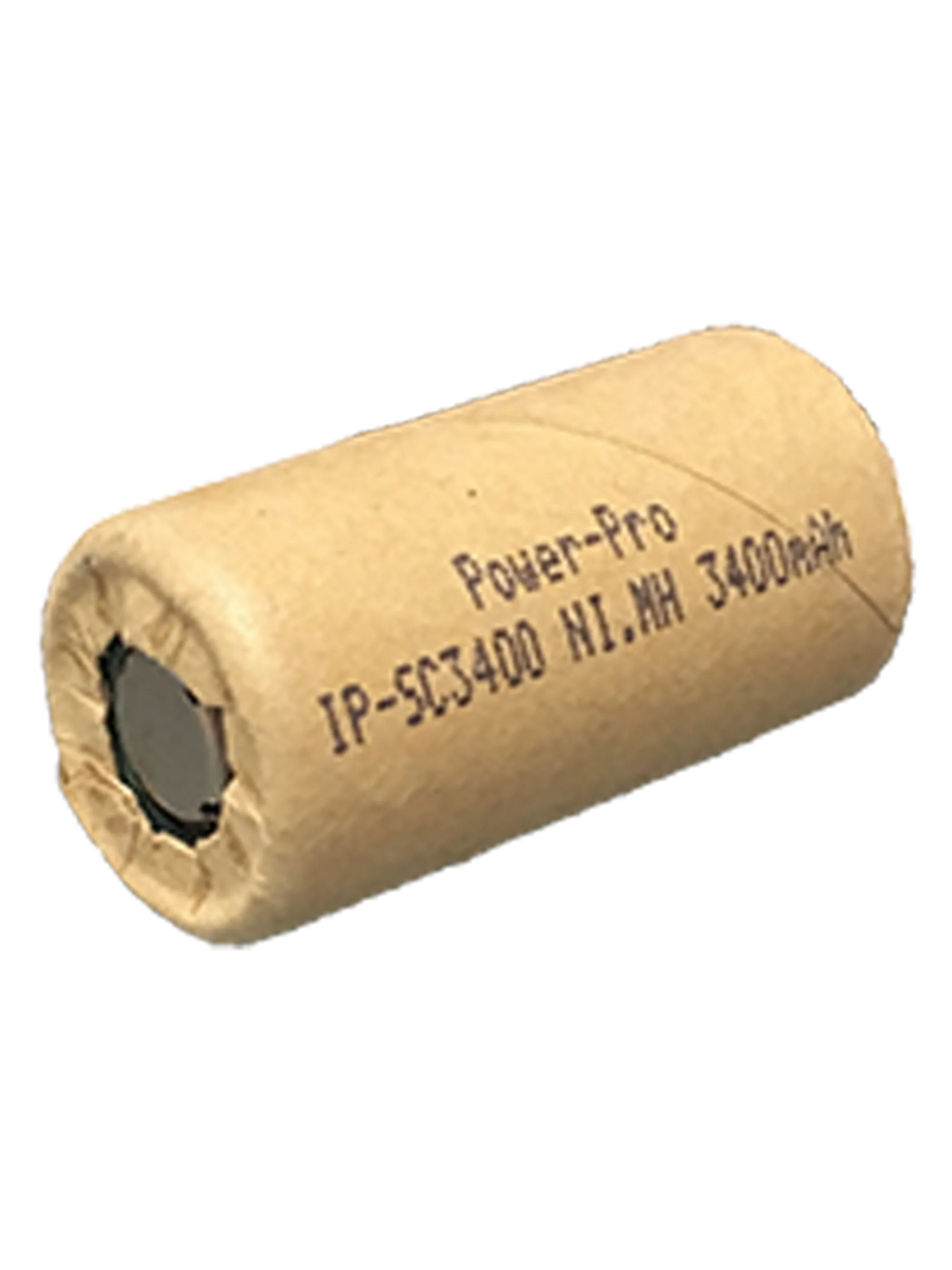 IP Power Sub C Ni-Mh 3400mAh 1.2V Flat Top Battery - 4 Pack
