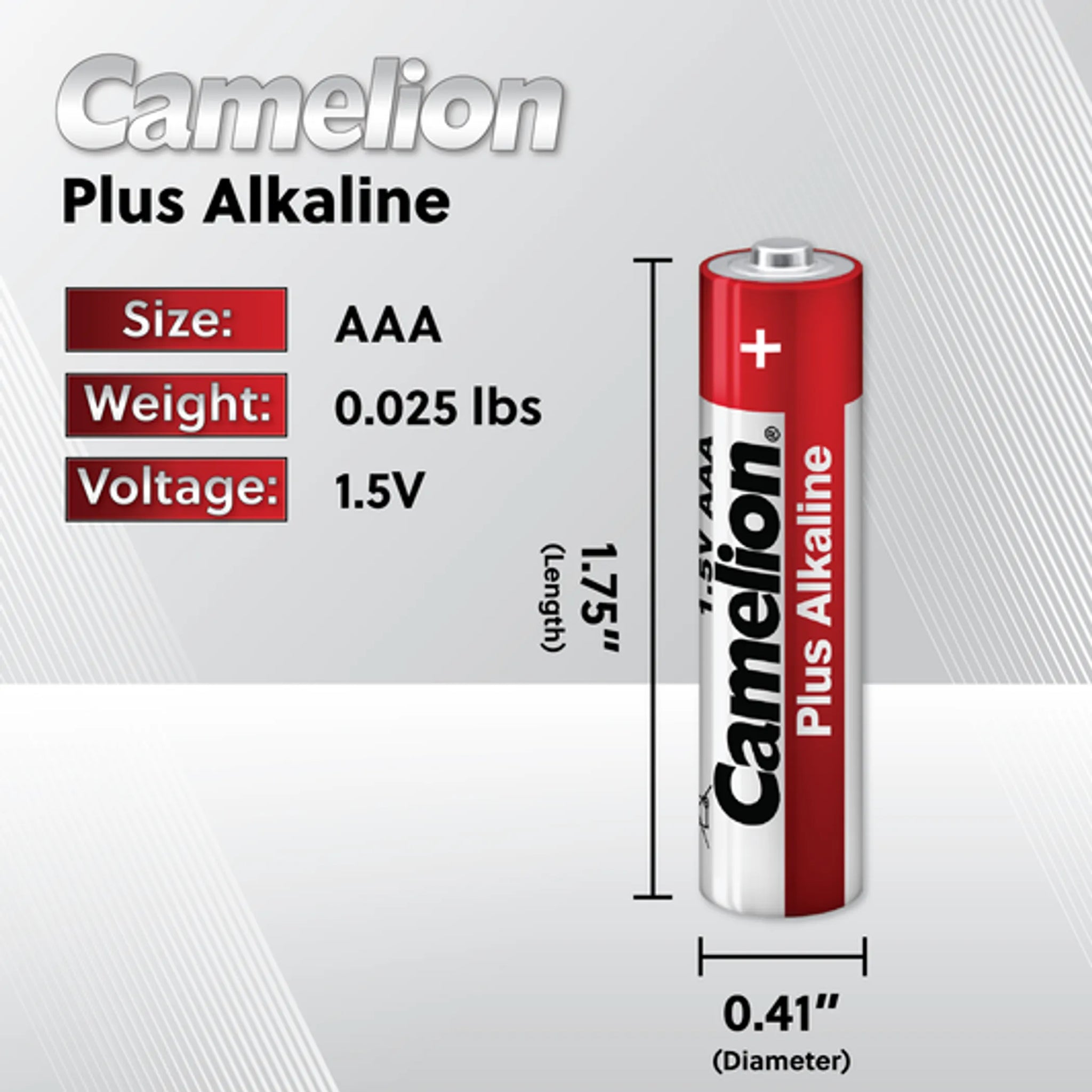 Camelion AAA 1.5V Alkaline Plastic Tub (24Ct) + AA 1.5V Alkaline Plastic Tub (24Ct)