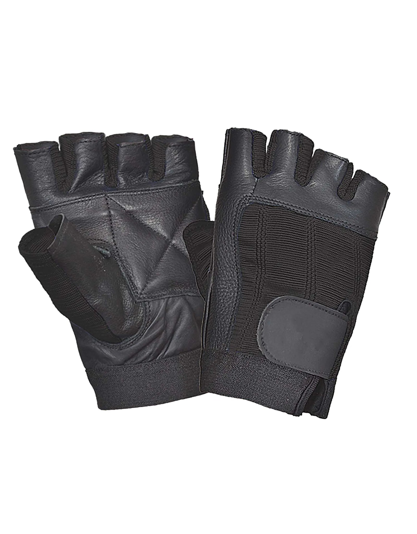 8136.00 - Mens Fingerless Leather Gloves