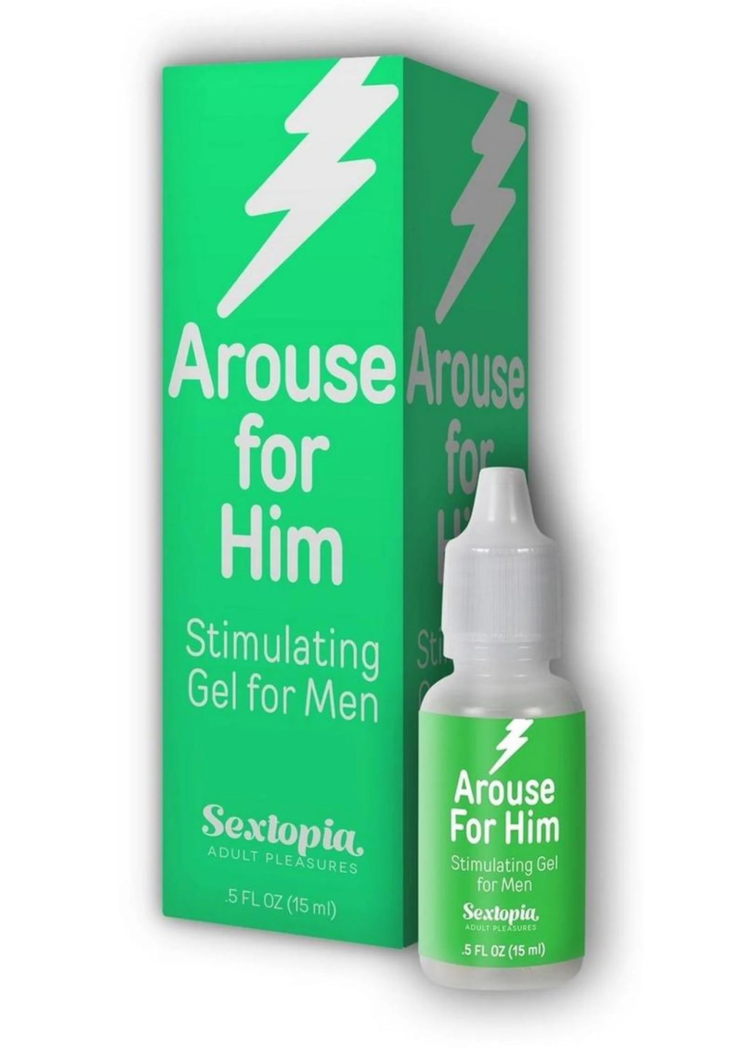 AROUSE FOR HIM STIMULATING GEL .5 OZ BOTTLE - Libido Drops™