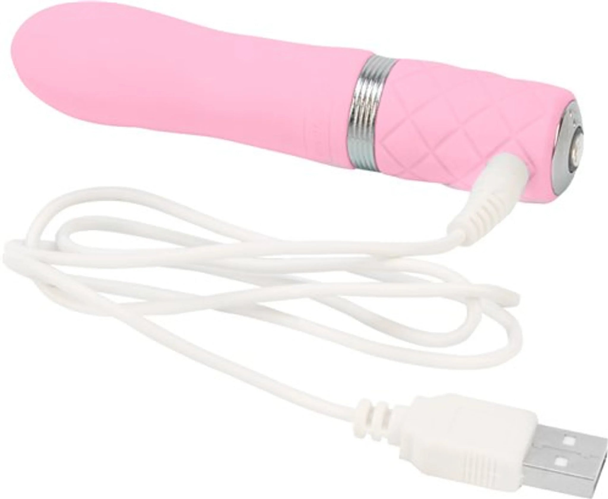 Flirty Rechargeable Vibrator with Swarovski Crystal Button