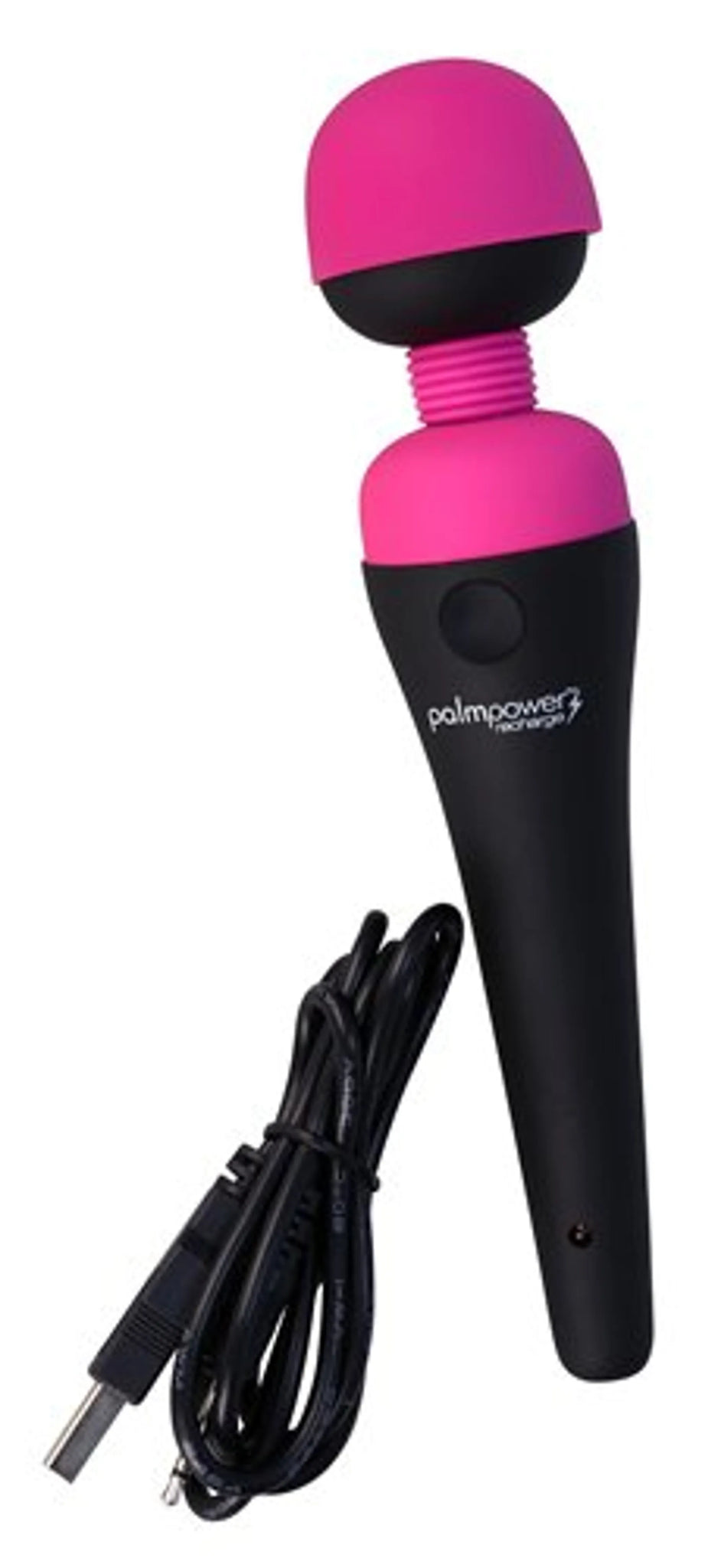 Palm Power Rechargeable Body Massager in Fuchsia