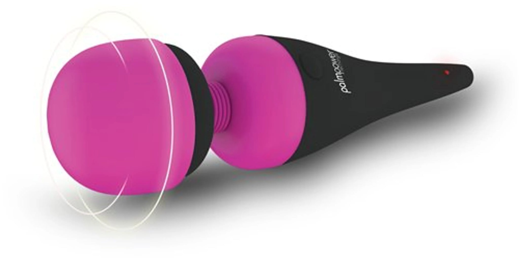 Palm Power Rechargeable Body Massager in Fuchsia