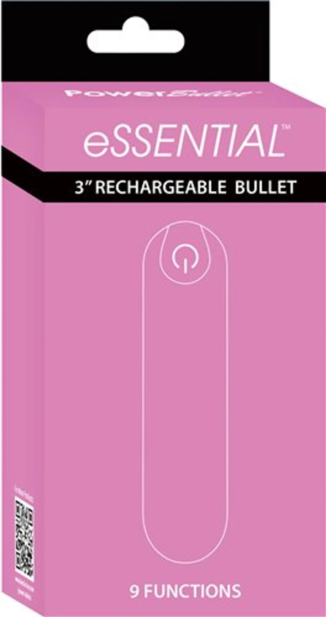 Essential Rechargeable Bullet Vibrator, 3.5 Inches, Pink