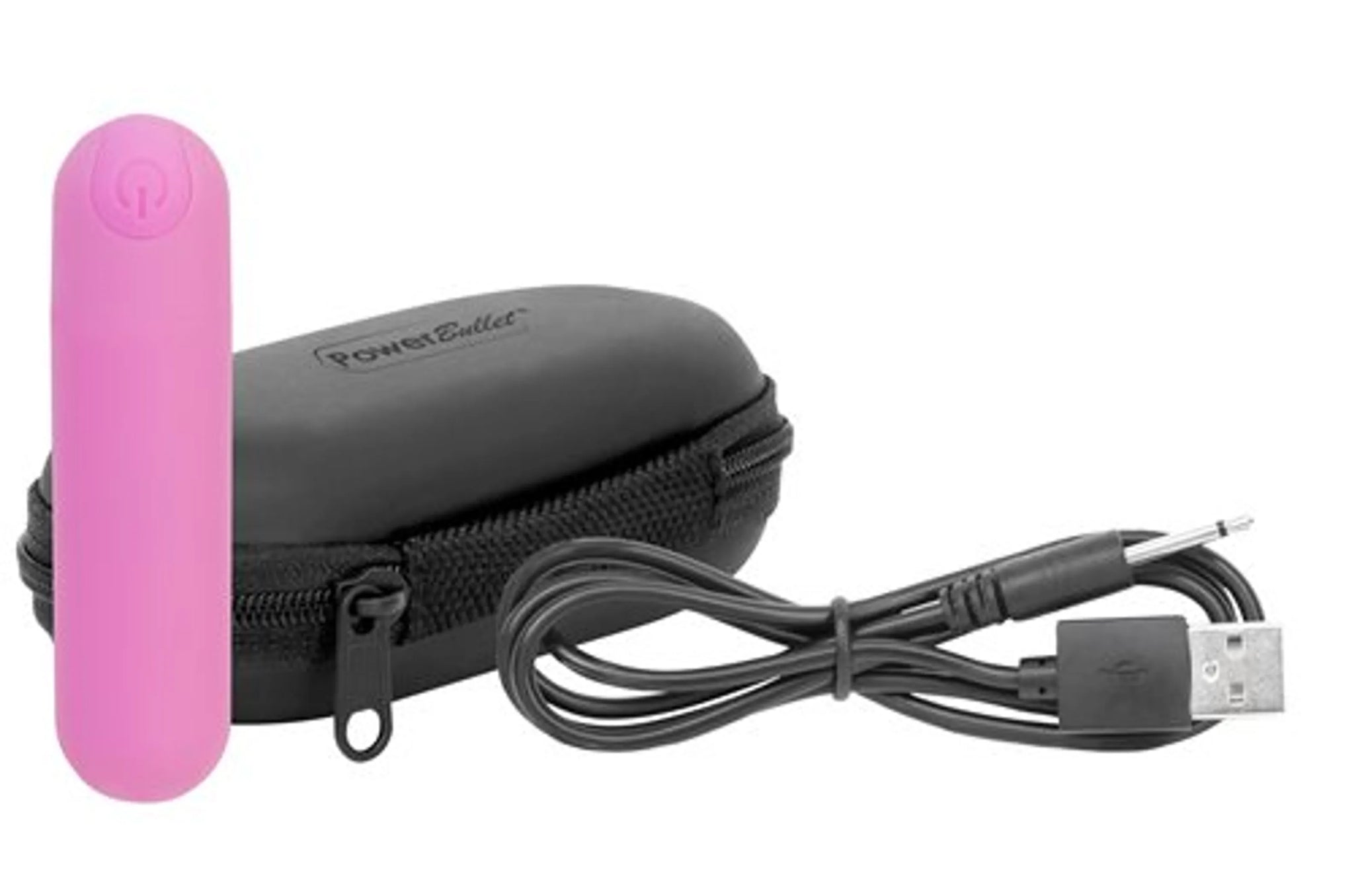 Essential Rechargeable Bullet Vibrator, 3.5 Inches, Pink
