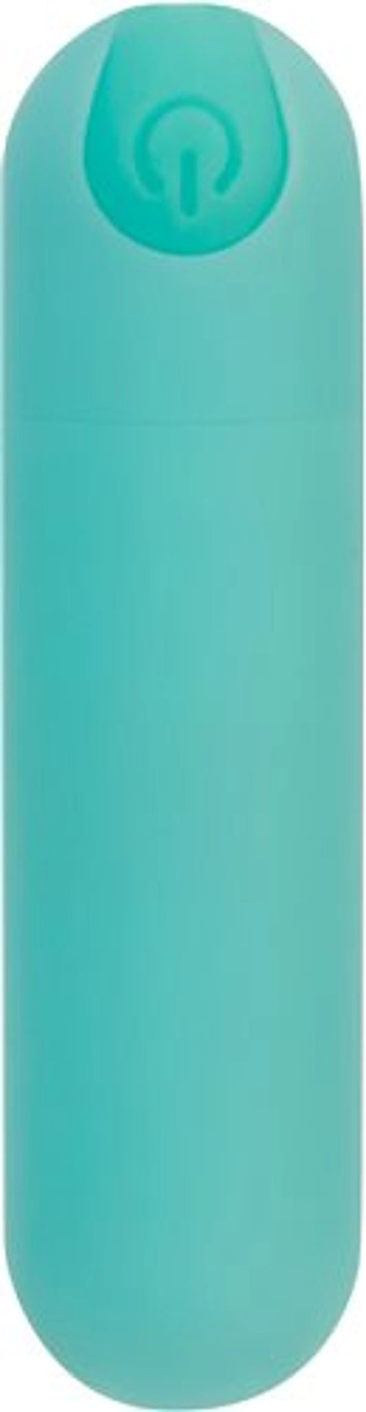 Essential Rechargeable Bullet Vibrator, 3 Inches, Teal