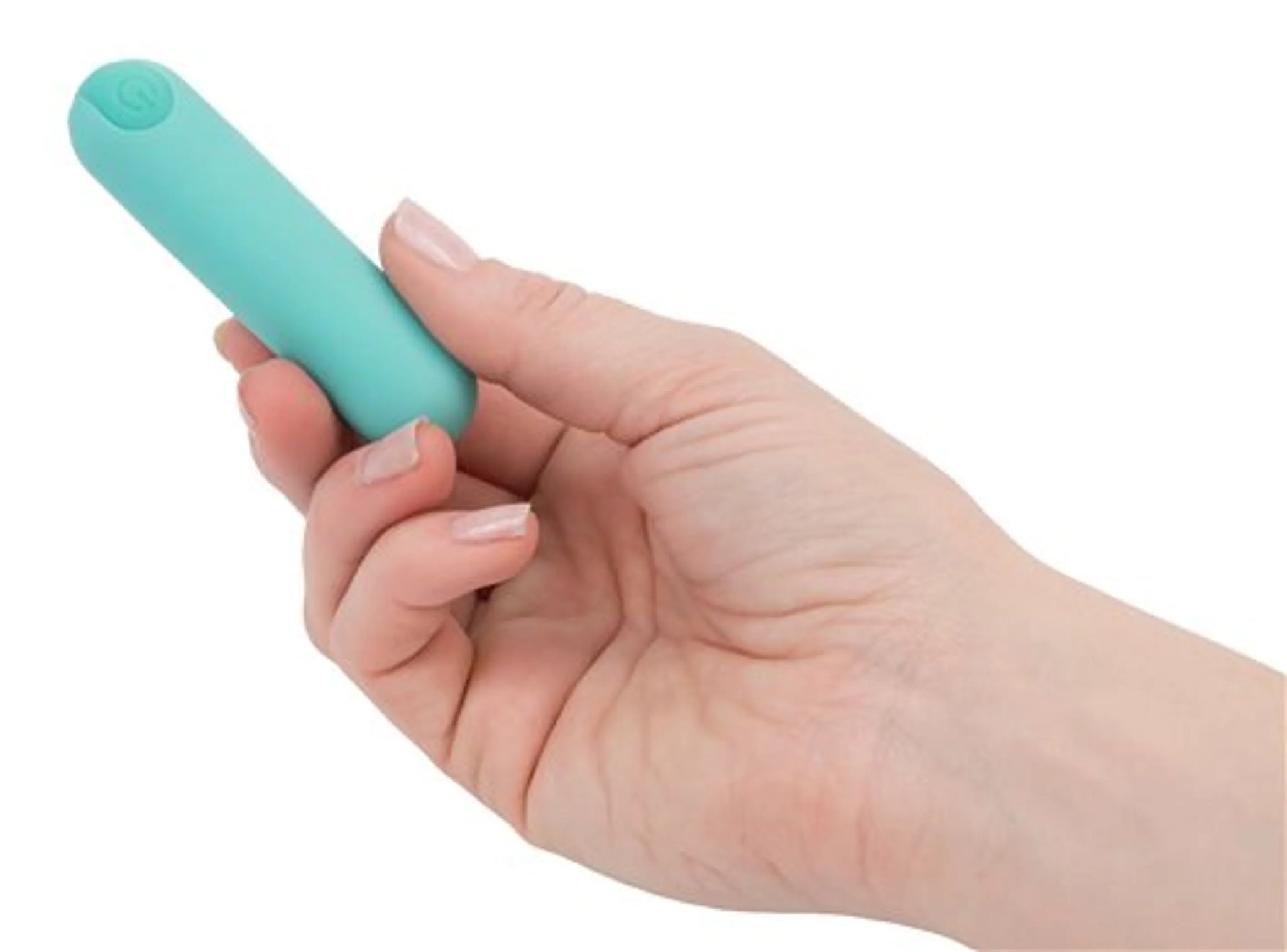 Essential Rechargeable Bullet Vibrator, 3 Inches, Teal